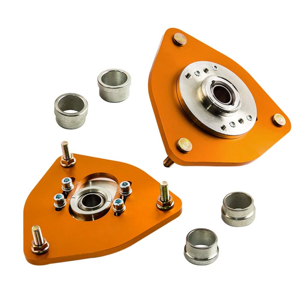 Coilover Top Hat Adjustable Camber Kit Plates For Subaru Impreza WRX 02-07