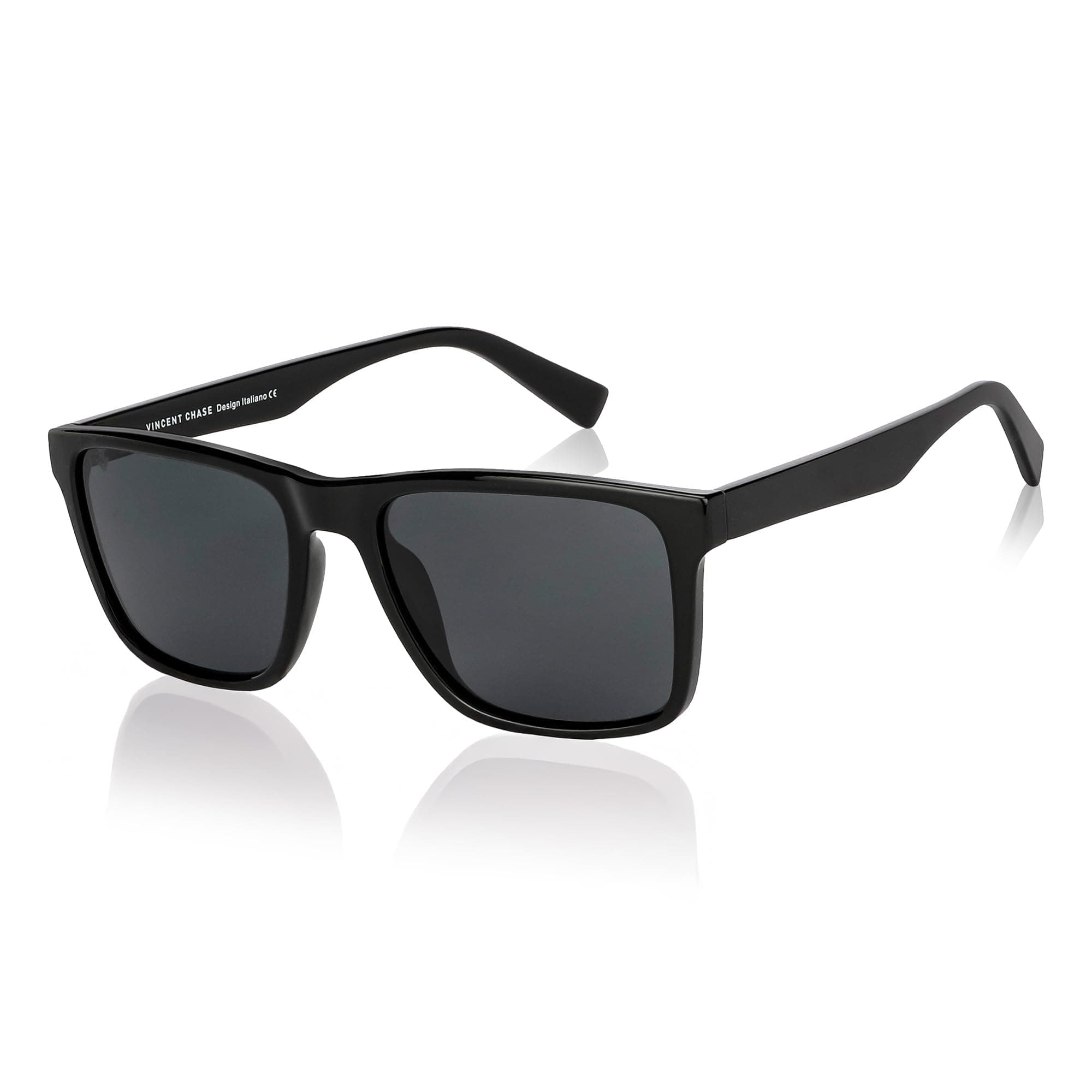 By Lenskart | Full Rim Square Branded Latest And Stylish Sunglasses | Polarized And Uv Protected | Men & Women | Vc S13973