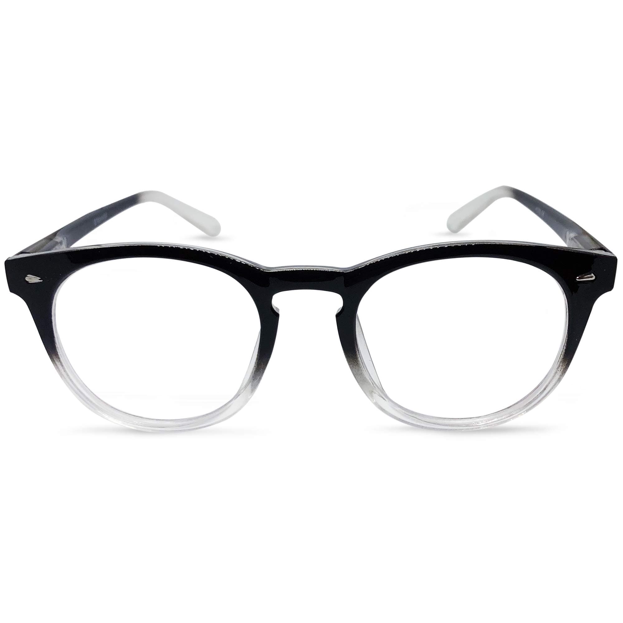 Brooklyn Large Round Bifocal Reading Glasses Set