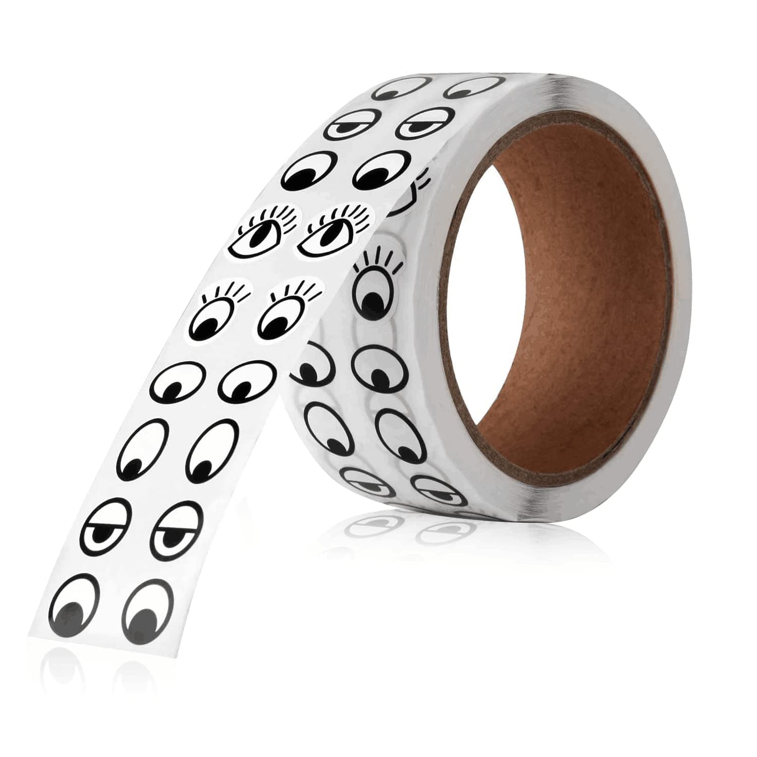 2000 Pieces Eye Stickers Labels. Eyes Self Adhesive Stickers for DIY Handmade Arts and Crafts Toys and Home Decoration( Black and White)