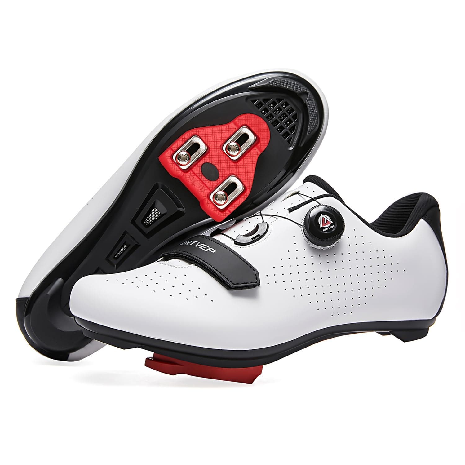 Mens Cycling Shoes Womens,Mountain Road Bikes Shoes Compatible Installation Shimano SPD/SPDSL/Look Delta Cleats,Indoor Cycling Shoes Compatible with Peloton Bike Shoes