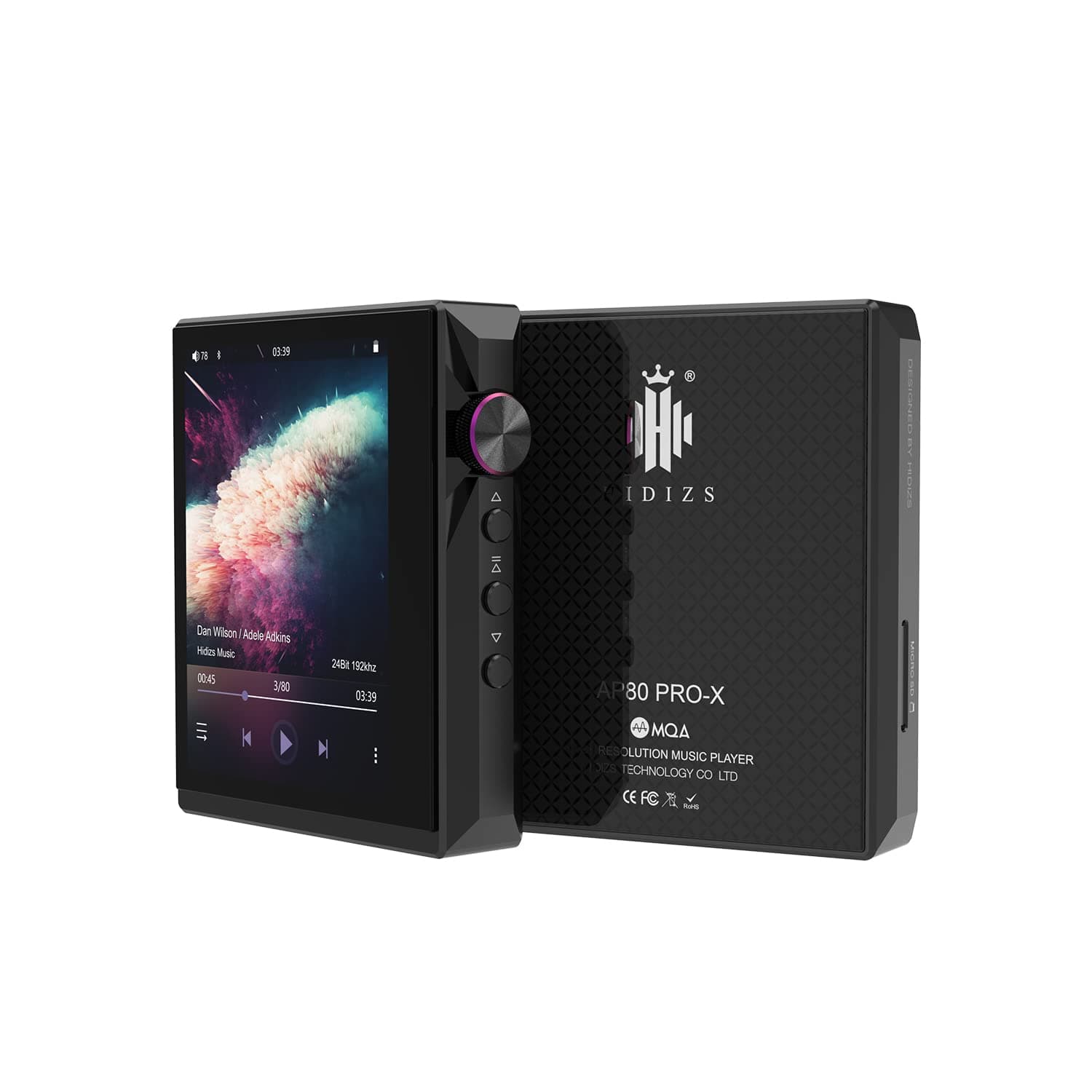 AP80 PRO-X Mp3 Players with Bluetooth, Digital Audio Players, Balanced Lossless Music Player, Dual ESS9219C, DAC Chips, Supports MQA 8X/LDAC/apt-X/AAC/USB DAC/DSD256