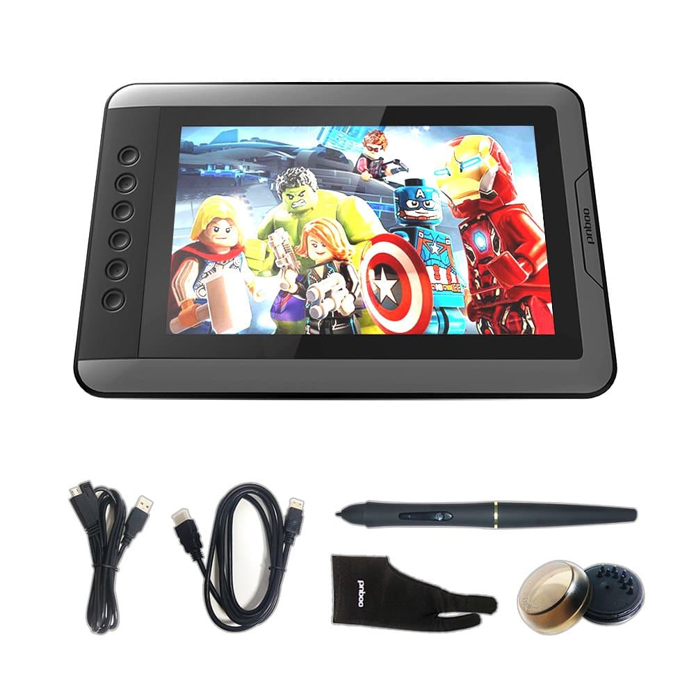 PN10-10.1" LCD Pen Display Drawing Tablet Monitor with Battery-Free Passive Pen