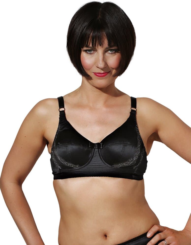 Di Murini Rowena Black Mastectomy Bra CRB2001 32DD