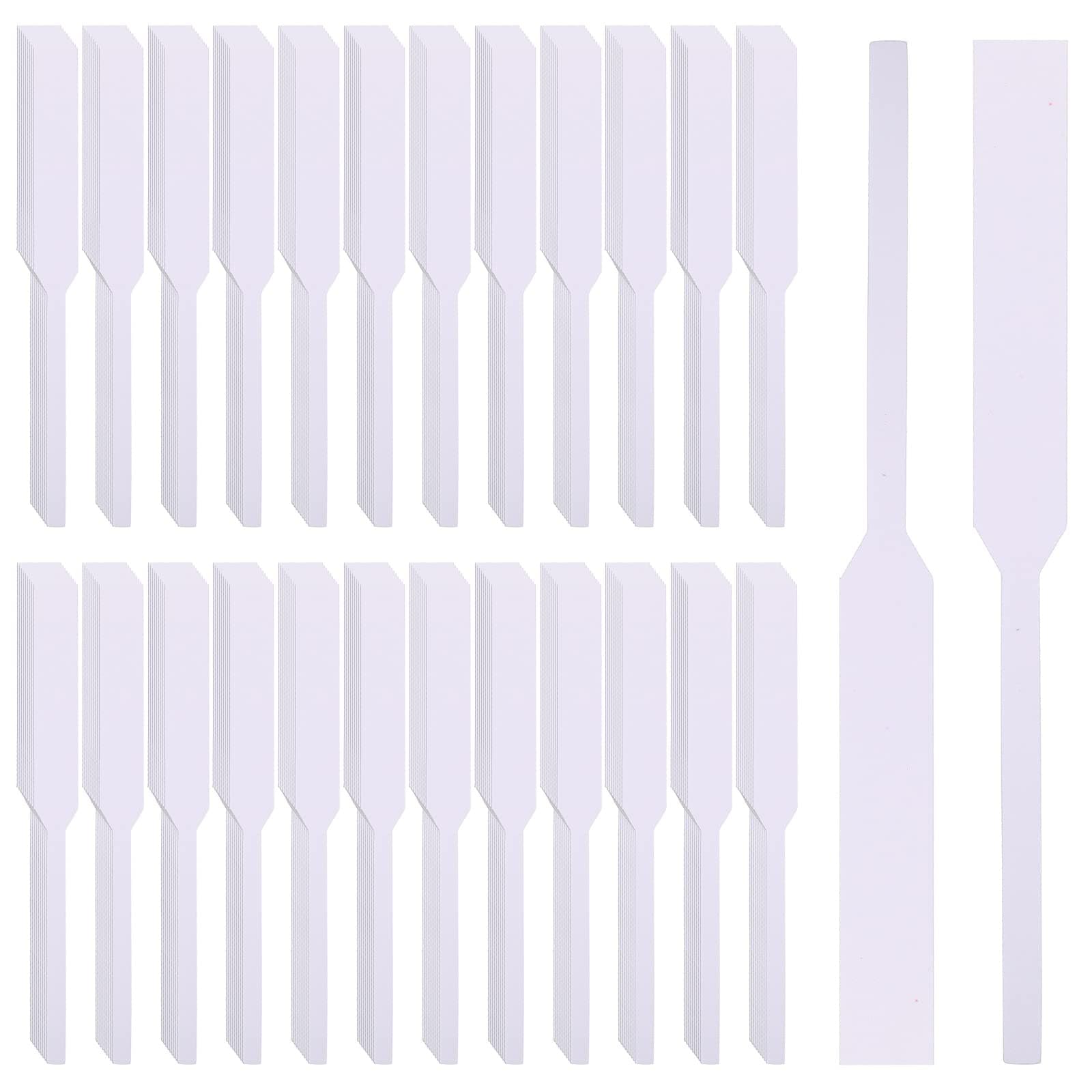 Tondiamo 400 Pieces Perfume Test Strips Fragrance Paper Sticks Cologne Scent Strips Disposable Perfume Blotter Sample Blender Essential Oils Test Cards White for Smell Diffuser Aromatherapy Spice