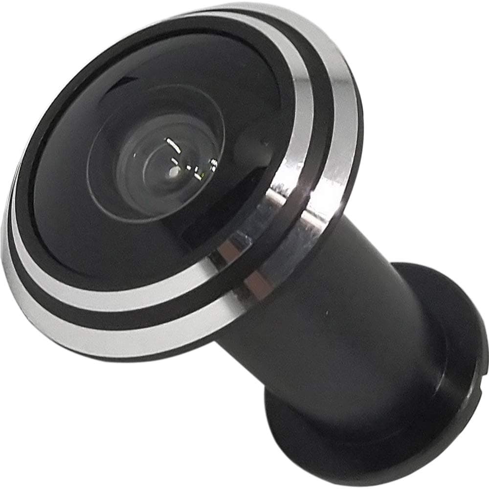 New 290 Degree Peephole Wide Angle Door Viewer in Black