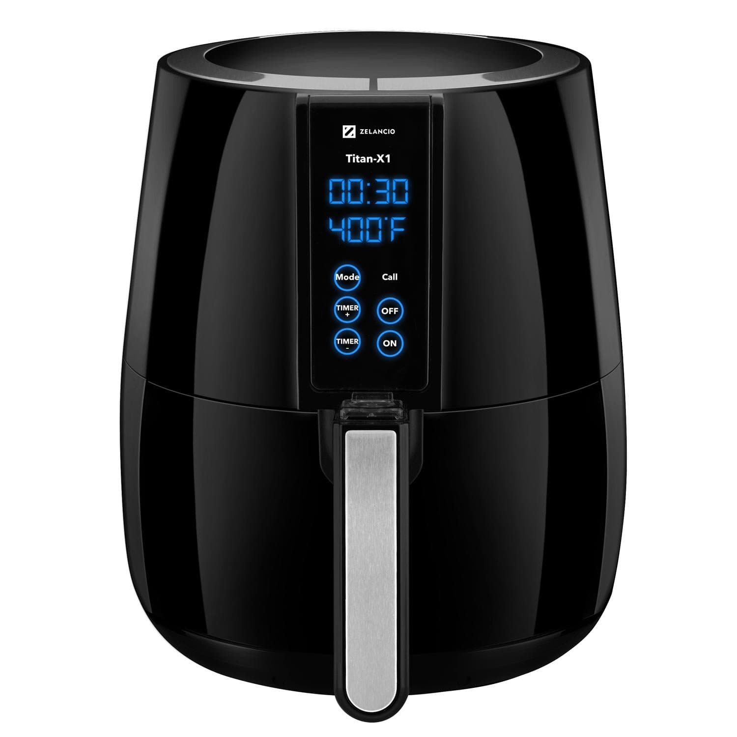 Titan X-1 Digital LCD Display Air Fryer with Rapid Air Fry Technology. Ultimate Healthy Multifunctional Cooker - Fry / Bake / Grill / Roast
