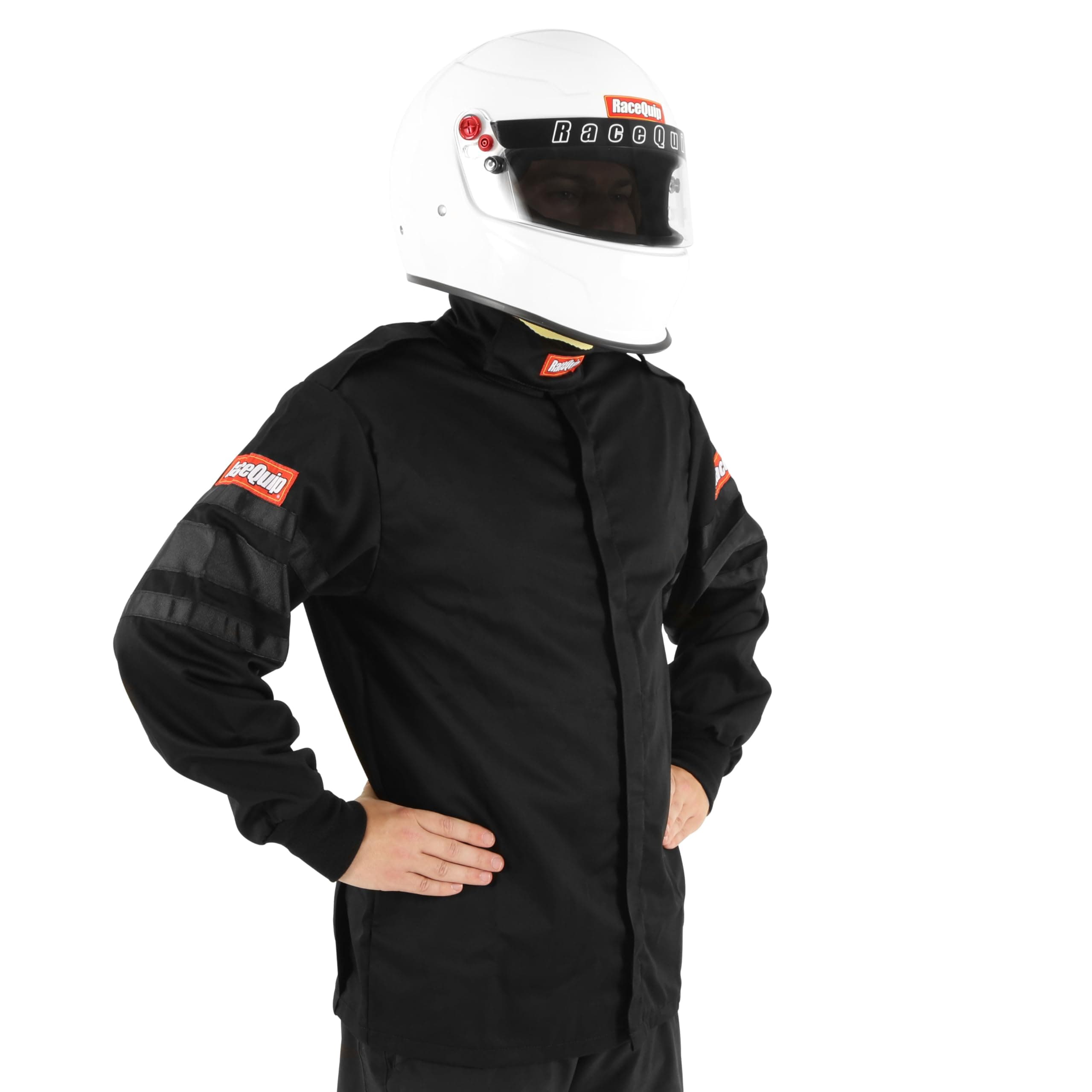 RaceQuip® 111009RQP 110 Series Driving Jacket - SFI 3.2A/1 - Black - 4XL