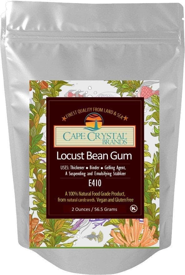 Locust Bean Gum (Carob) Non-GMO, Vegan, Gluten-Free and Kosher Certified (2-Oz.)