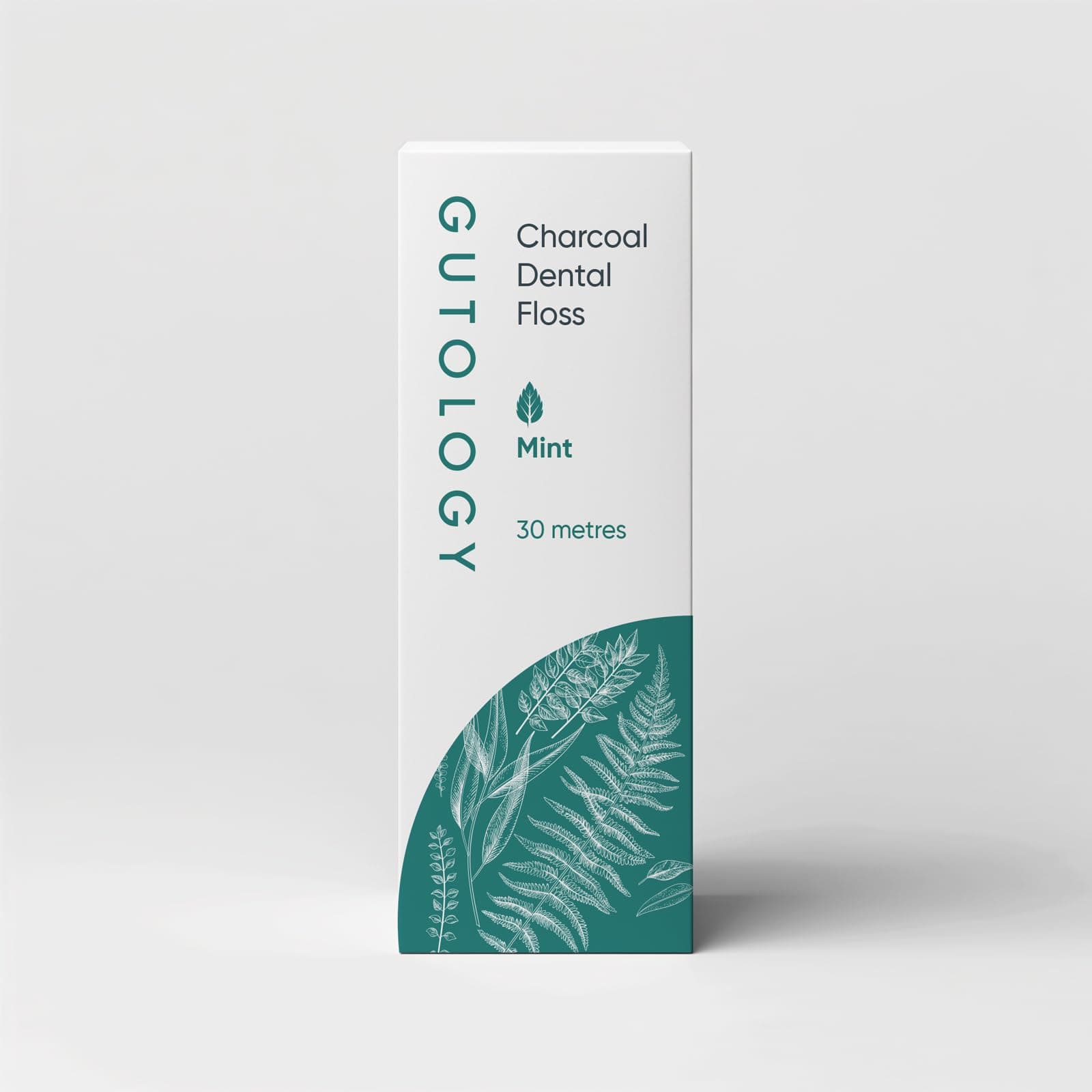 Natural Mint Bamboo Charcoal Toothfloss 30m