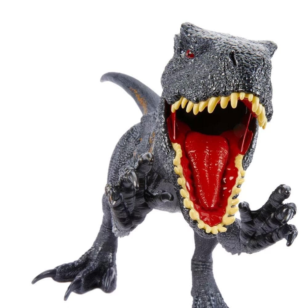 Jurassic World: Fallen Kingdom Giant Dinosaur Toy, Super Colossal Indoraptor, Swallows Mini Figures, 3 Feet Long Authentic Figure, HKY14