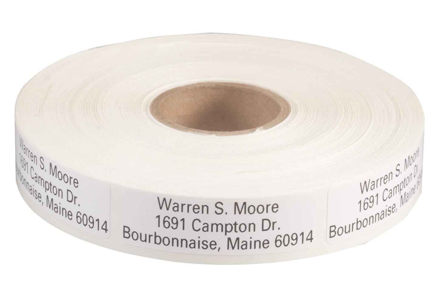 Personalized Large Print Self-Stick Address Labels 1000 - White