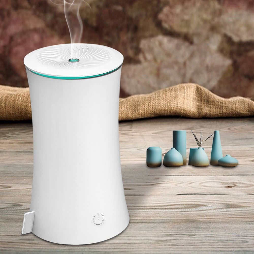LVYUAN 300ml Essential Oil Diffusr for Aromatherapy, Diffusers for Essential Oils/Portable Humidifier, Air Diffuser Quiet & Great for Yoga, Spa, Office, Home