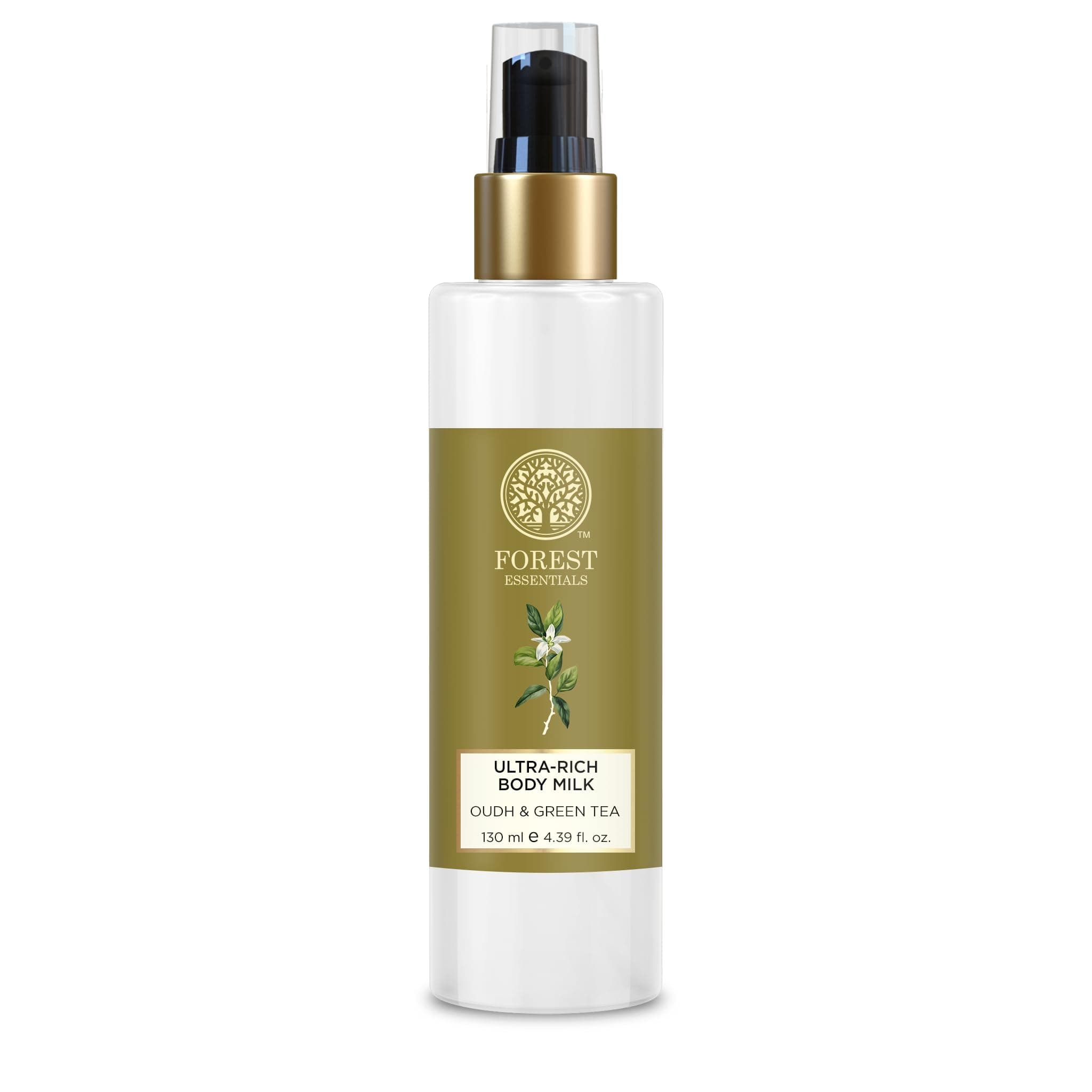 Forest Essentials Ultra-Rich Body Milk Oudh & Green Tea
