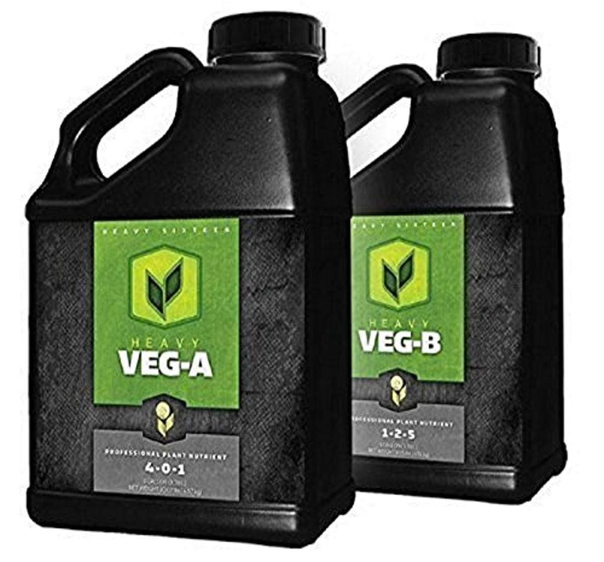 Heavy 16 H16-VEG-SET-QT Quart, 1 L Veg A and B Set, Black