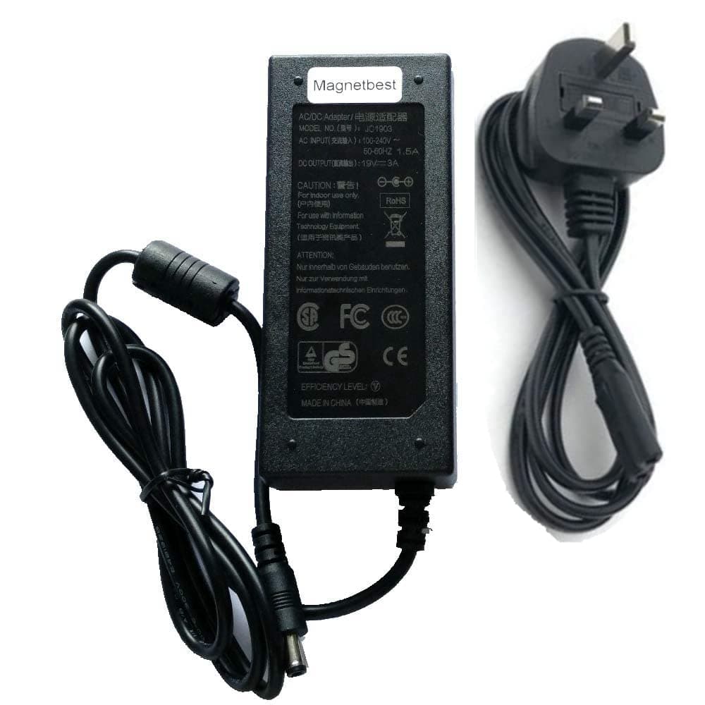 19V 3A Power Supply For Harman/Kardon Go+Play Stereo Bluetooth Speaker Portable Outdoor Speaker AC DC Adapter Charger
