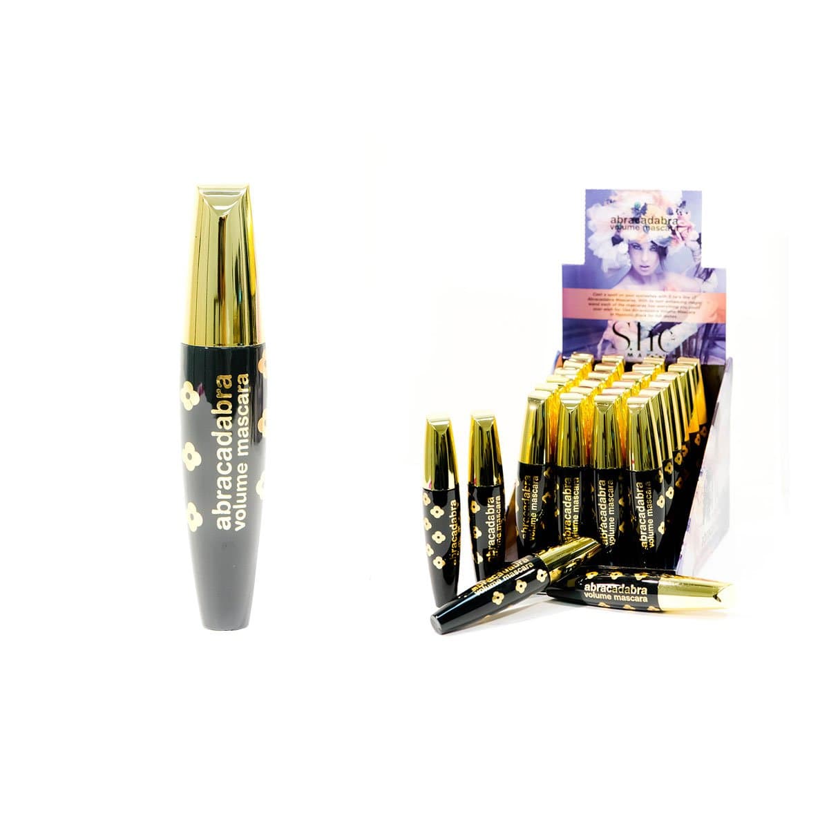 S.he Makeup 2 Doz (24 Pcs) Abracadabra Volume Mascara