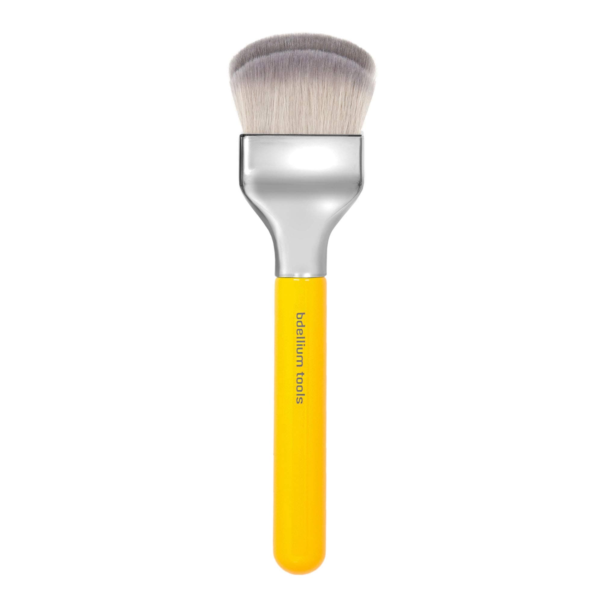 Professional Makeup Brush - Studio Series 972 Large Rounded Double Dome Blender - With Soft Synthetic Fibers, For Foundation Application & Blending (Yellow, 1pc)