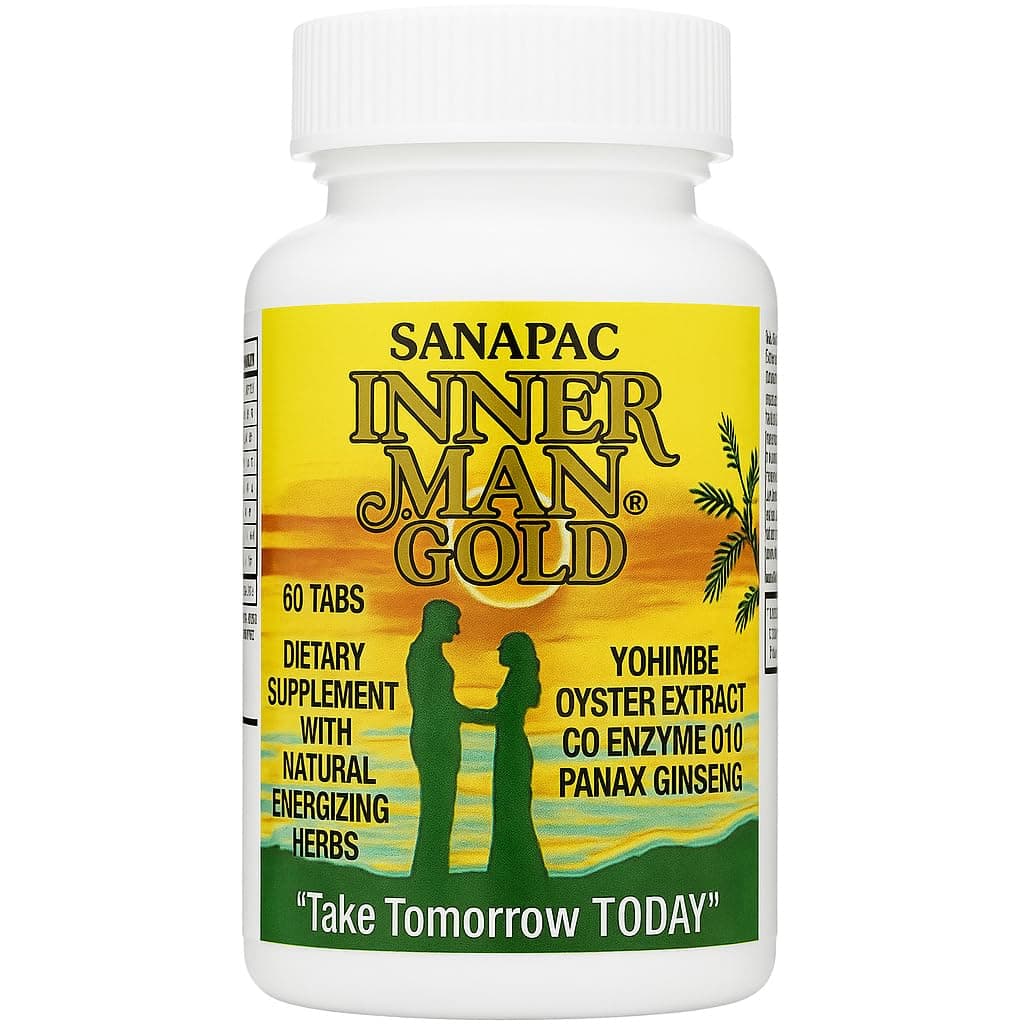 Sanapac 60 Tablets | Yohimbe | Oyster Extract | Vitamin A | Vitamin C | Once Daily