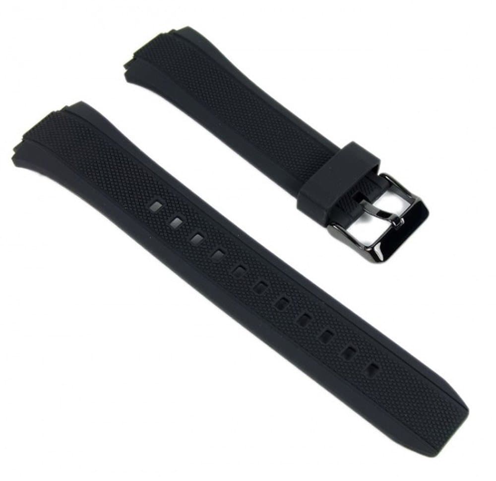 Casio EFA-131RBSP / EFA-131PB genuine replacement black resin band