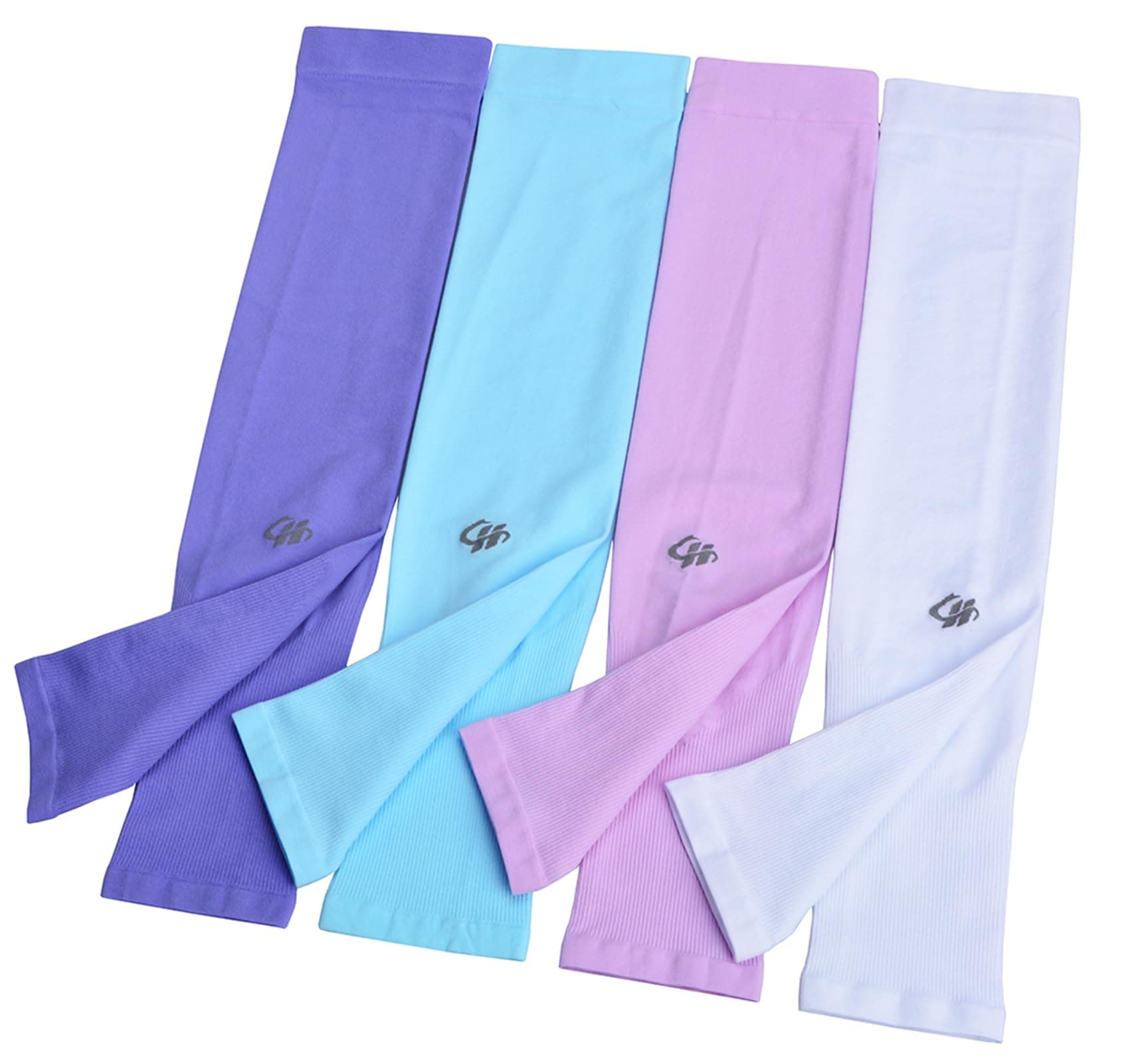 HOPESHINE Arm Sleeves UV Sun Protection Cooling UPF 50+ 4-Pairs for Men Women Cycling, Golf, Outdoor Sports