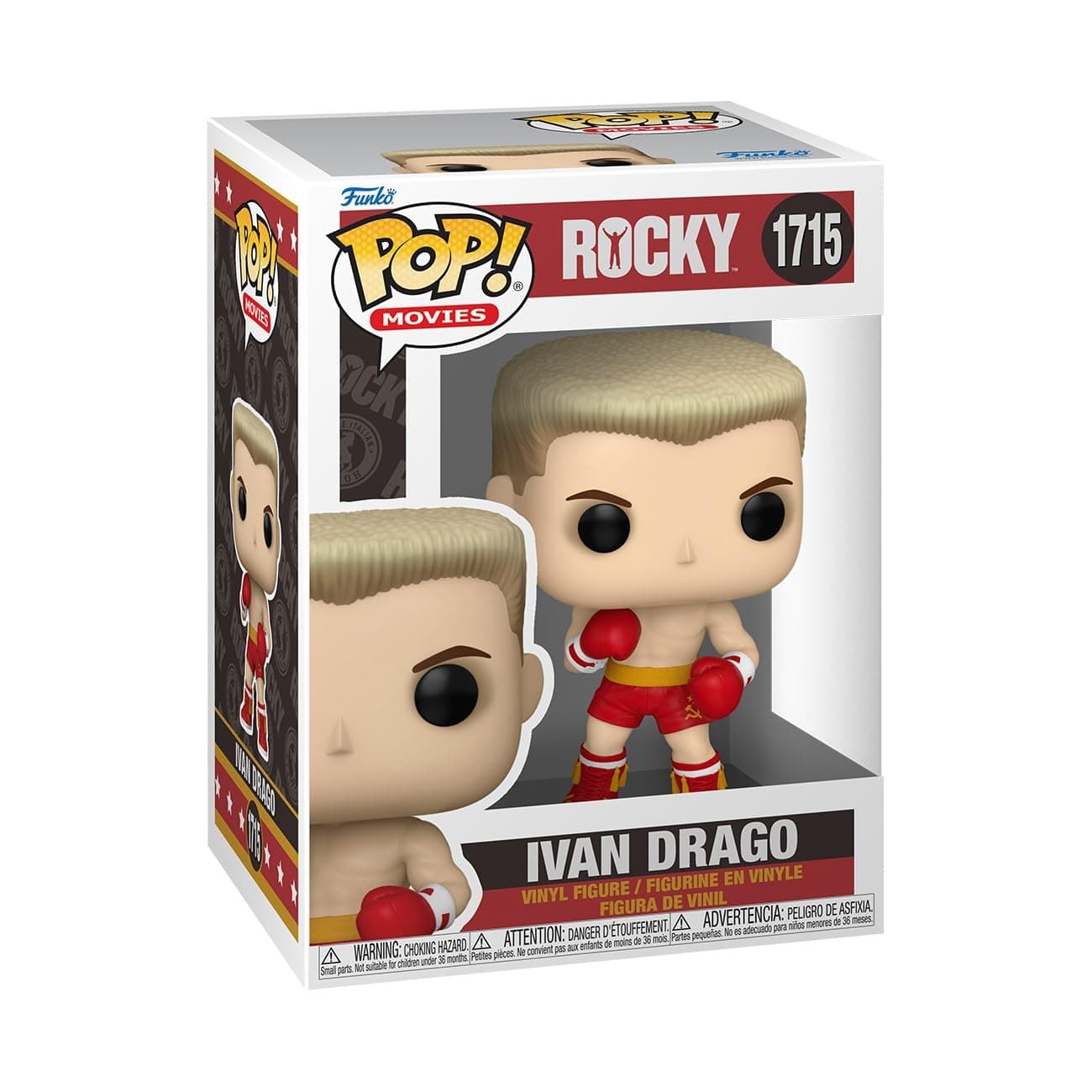 POP! Movies: Rocky - Ivan Drago - Rocky Franchise - Collectable Vinyl Figure - Gift Idea - Official Merchandise - Toys for Kids & Adults - Movies Fans - Model Figure for Collectors