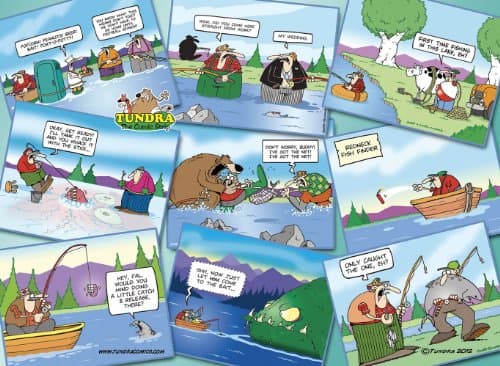 Tundra: Fishing Follies (Puzzle) Hardcover – February 1, 2013