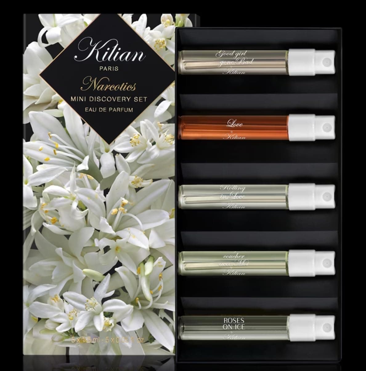 PARIS Narcostics Mini Discovery Set EUA Parfum 5x1.5 ml/ 5x0.05 fl