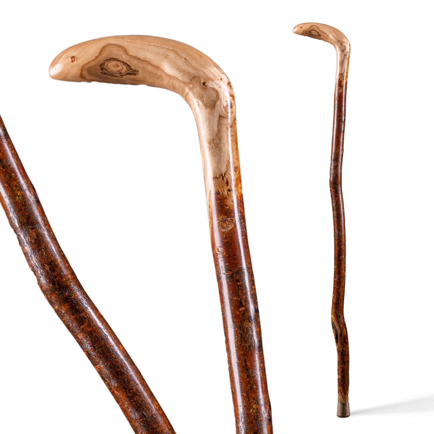 Brazos Wooden Walking Canes for Men and Women, Stable Walking Sticks for Seniors, Made in The USA