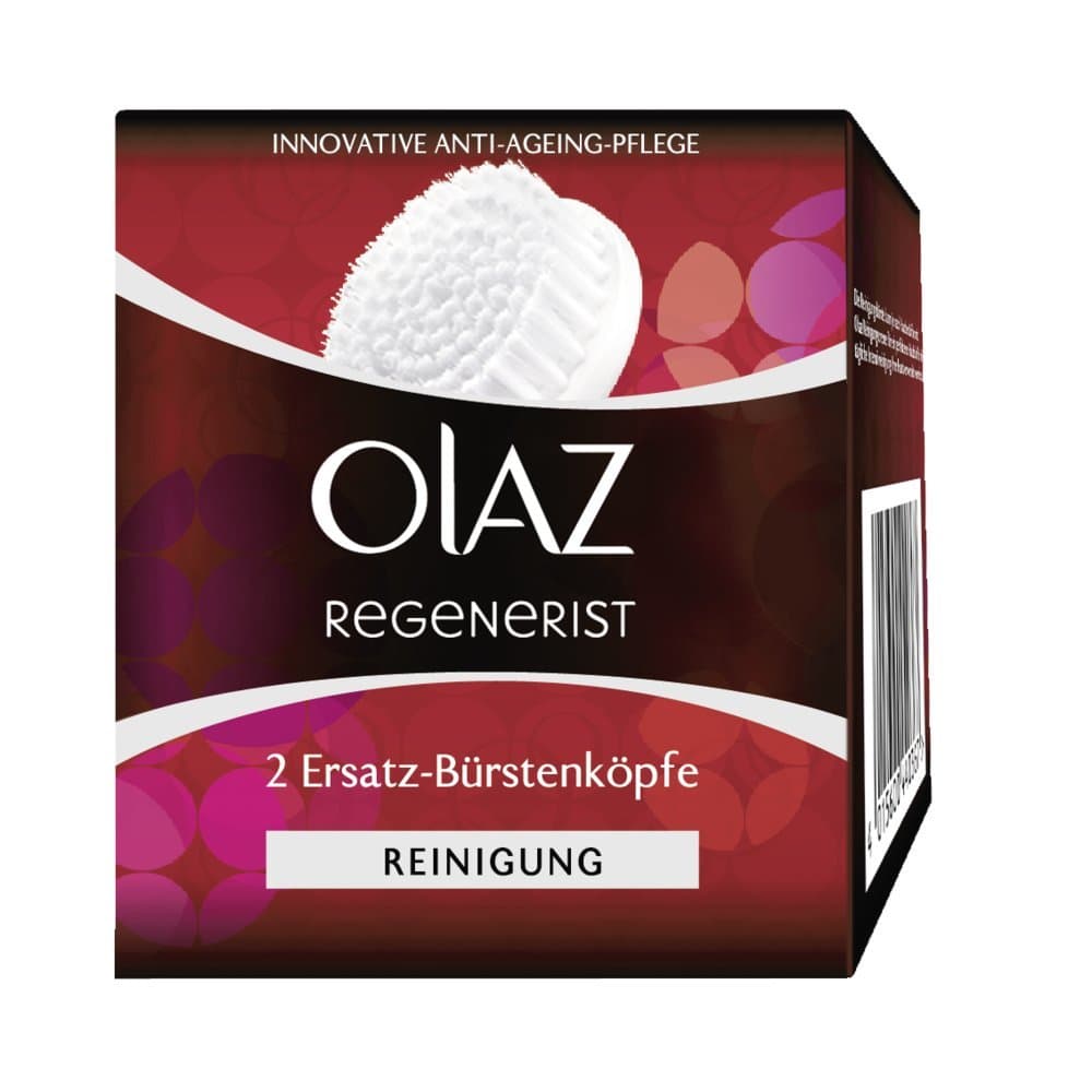 Olaz Regenerist 3 Zone Replacement Brush Head for Face Cleansing Brush Pack of 2