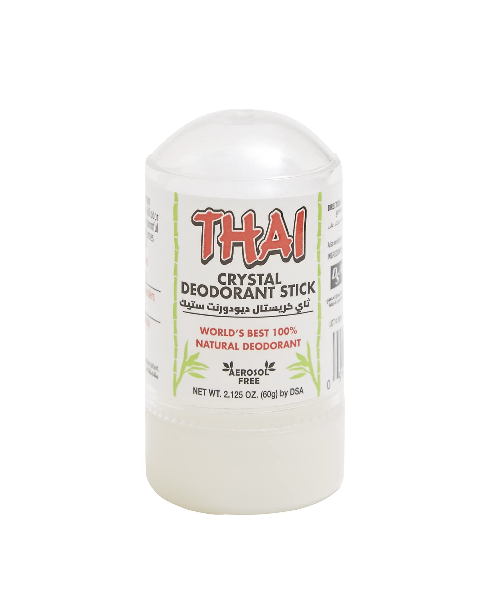 Thai Deodorant Stone Of America: Mini-Stick Deodorant, 2.125 Oz