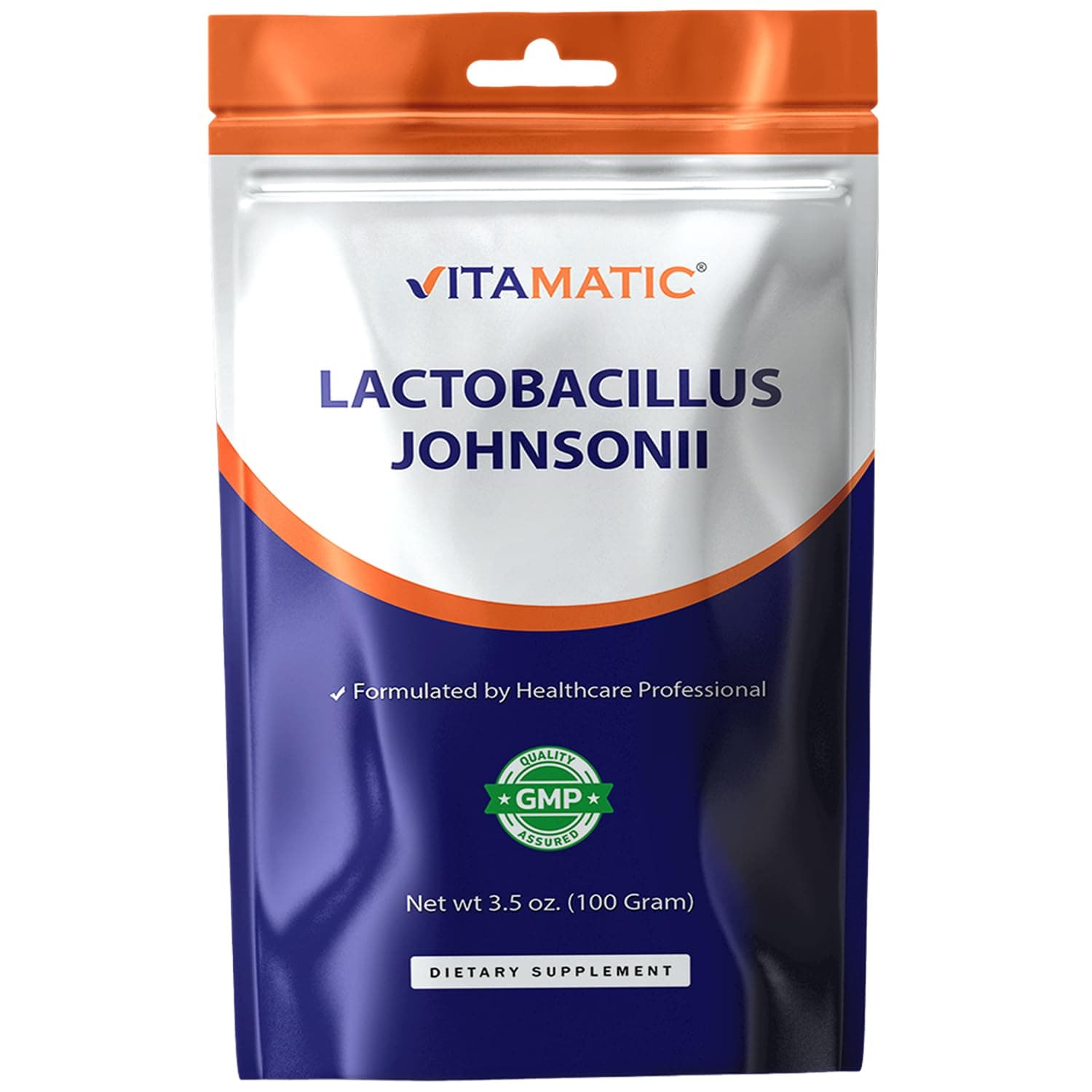 Lactobacillus Johnsonii Probiotic Powder - Digestive Health Support - 100 Gram (3.5 OZ) - 100 Servings