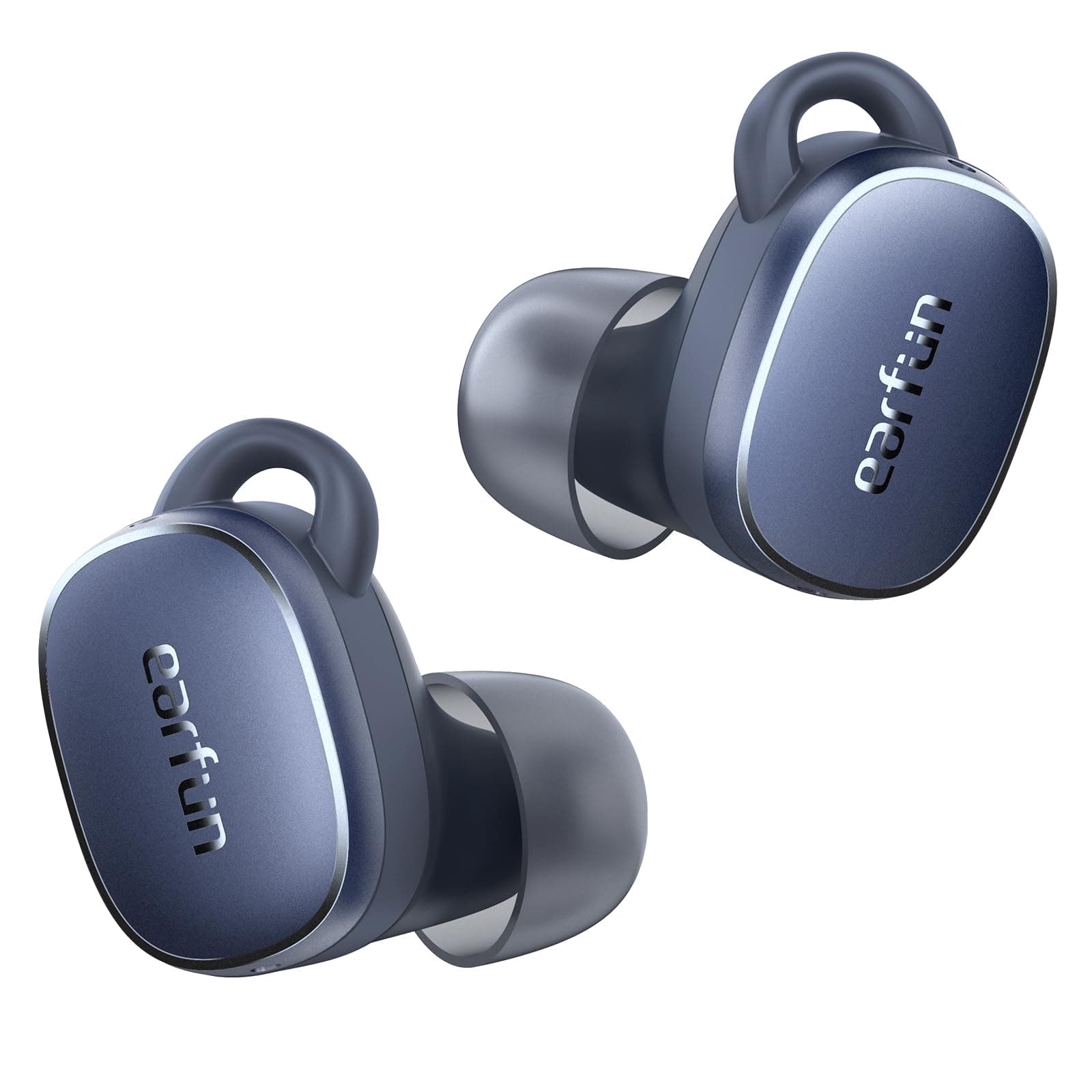 Free Pro 3 Noise Cancellation Earbuds, Hi-Res Audio Wireless Certification, Snapdragon Sound, Qualcomm aptX™Adaptive, 6 Mics ENC, Cozy Fit TWS Earbuds Bluetooth Wireless, Multipoint, Navy Blue
