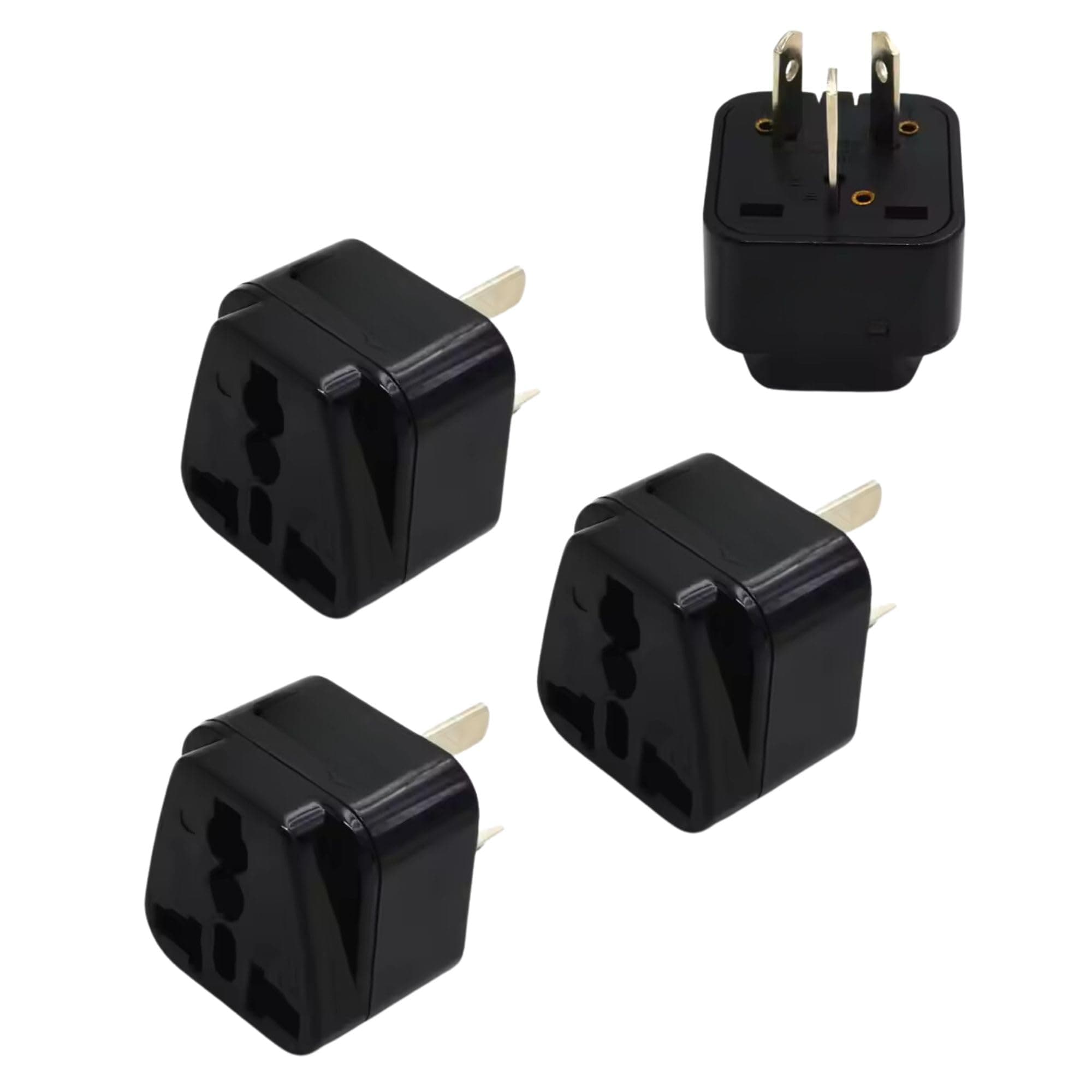 10 amps Australia - India 3 pin Converter Plug | Pack of 3 Units