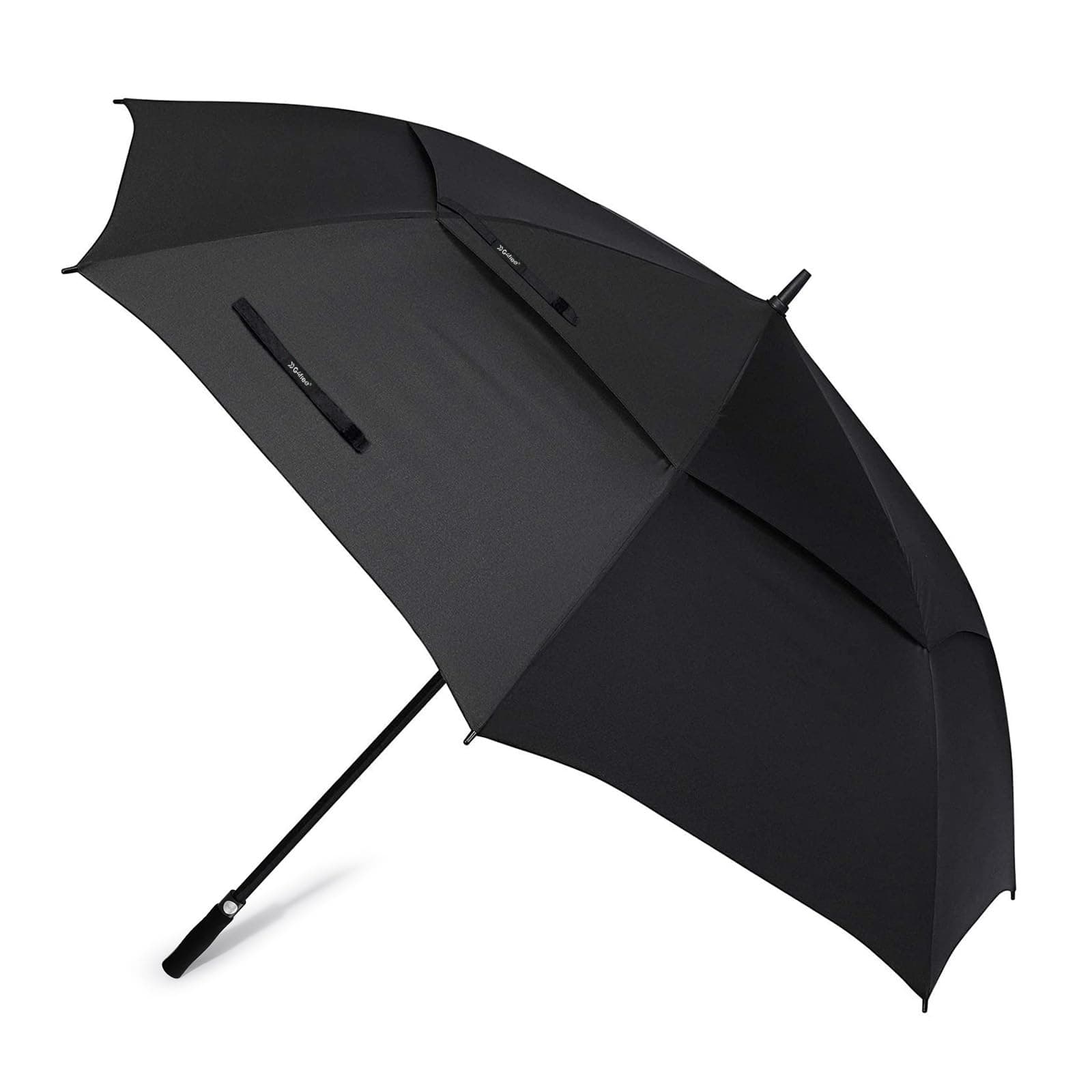47/54/62/68 Inch Automatic Open Golf Umbrella Oversize Extra Large Double Canopy Vented Windproof Waterproof Stick Umbrellas