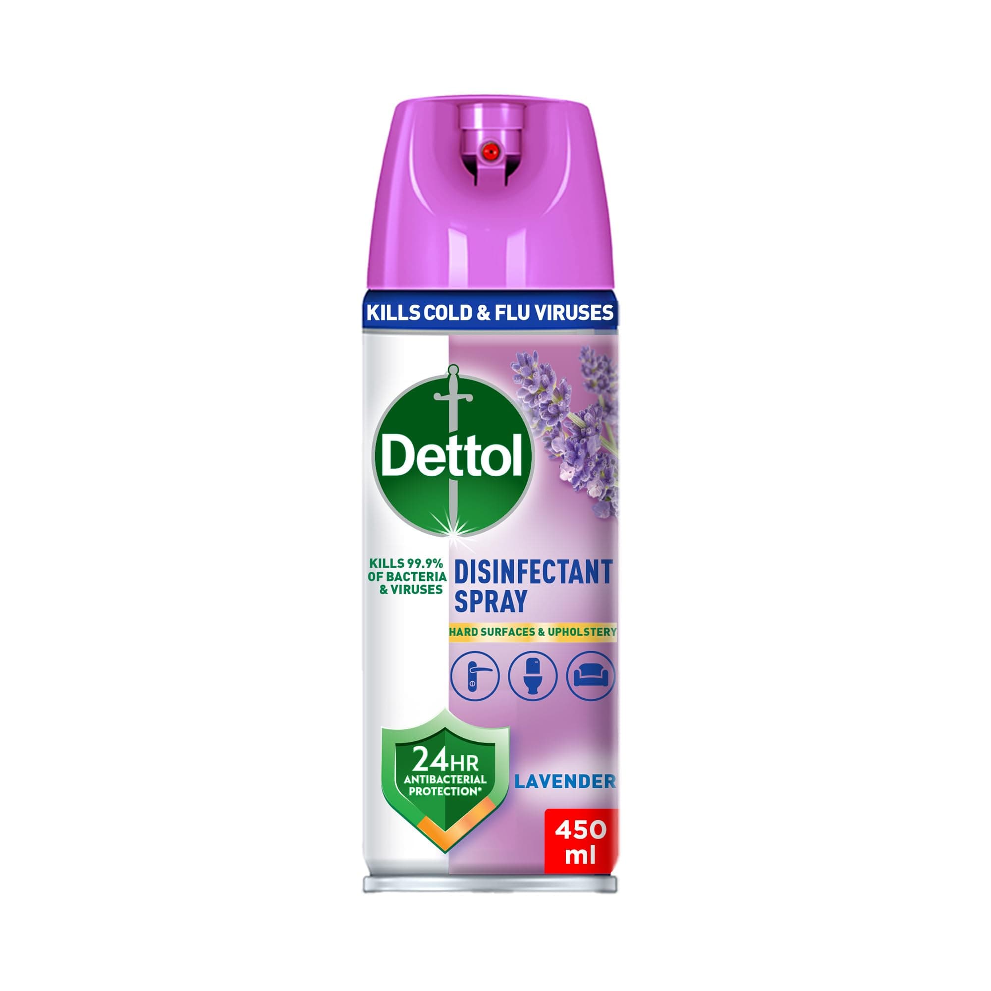All in One Disinfectant Spray, Lavender Scent, 450ml