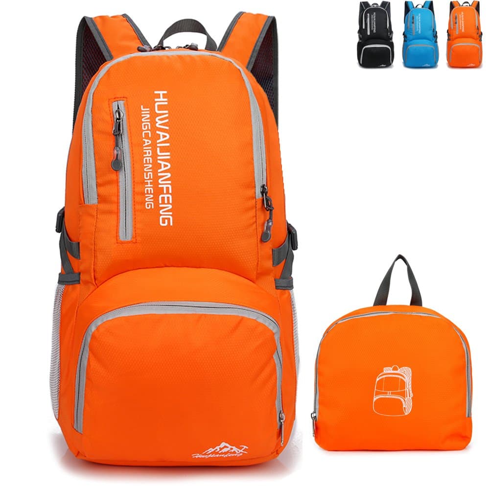 Huwaijianfeng Packable Lightweight Foldable Durable Travel Hiking Backpack Daypack – 25L