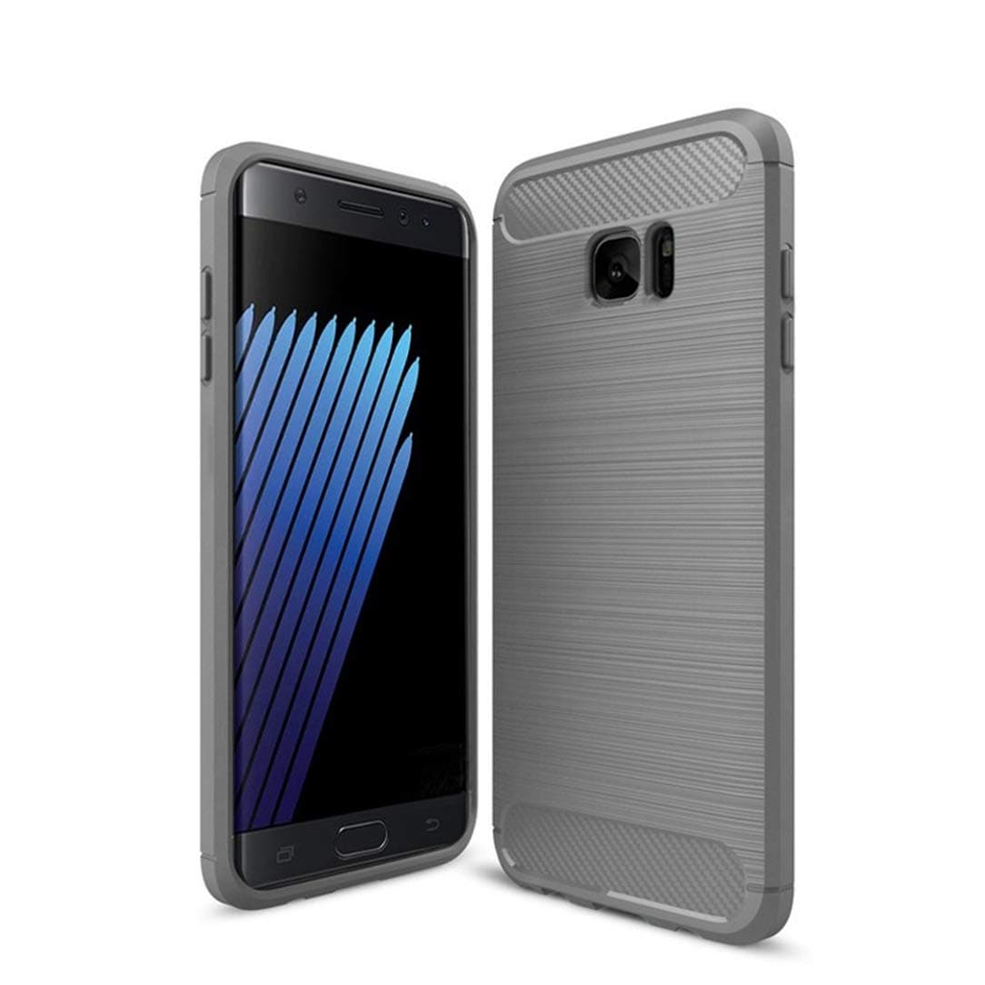 Samsung Galaxy Note FE Case Cover Shell,Carbon Fiber Material Case,Smooth Non-Slip Soft,Anti-Fingerprint case,Fully Protective Case Cover for Samsung Galaxy Note FE