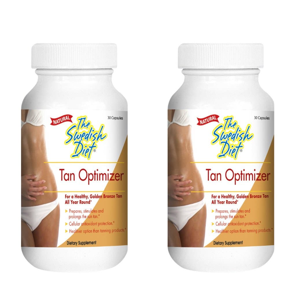 Tan Optimizer With Beta Carotene Vitamin A (25,000 IU) Immune System Health Great Cellular Antioxidant Support | Copper, Lycopene, Selenium, Zinc & many More Vitamins |30 Count(Pack of 2)