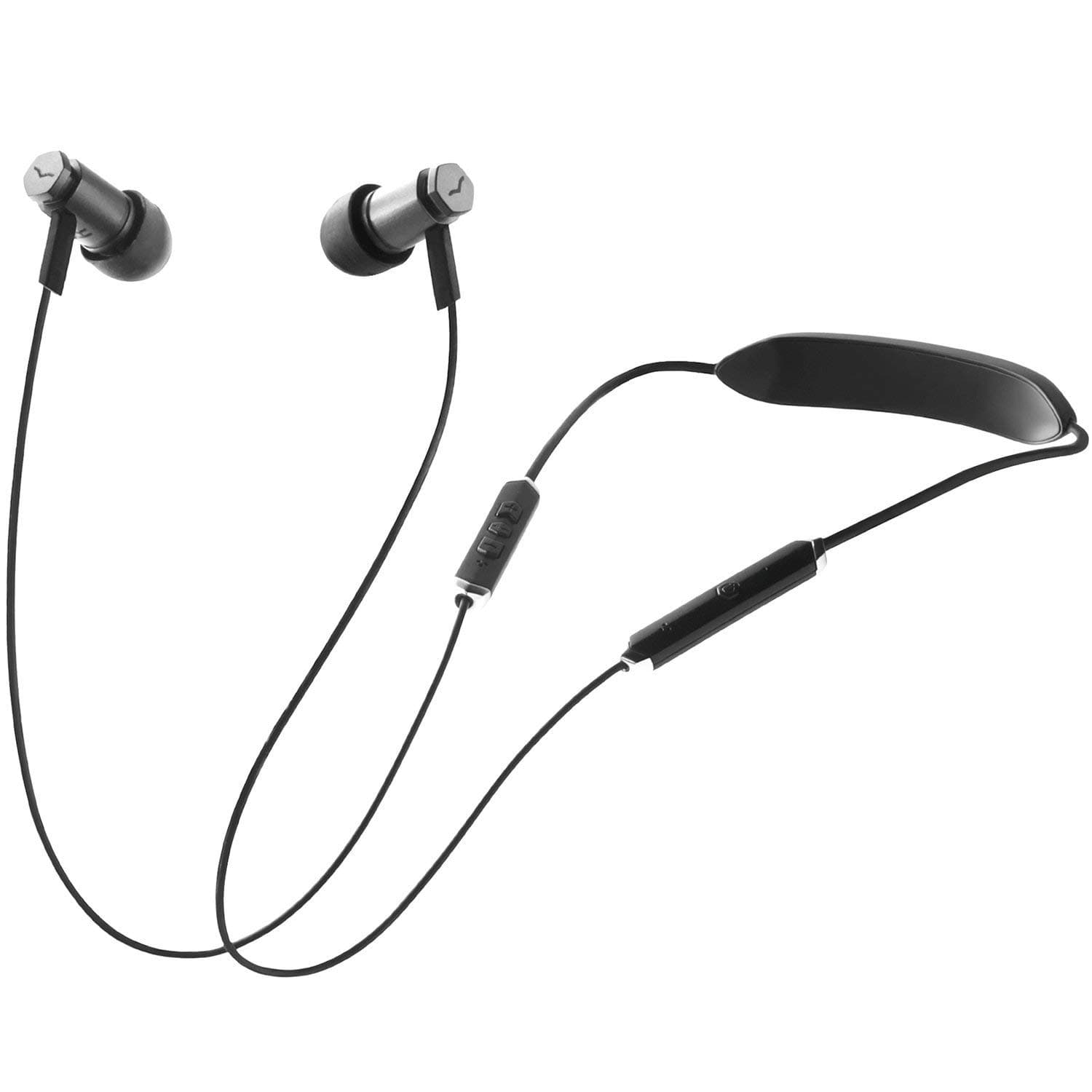 V-Moda Forza Metallo Wireless in-Ear Headphones - Gunmetal Black