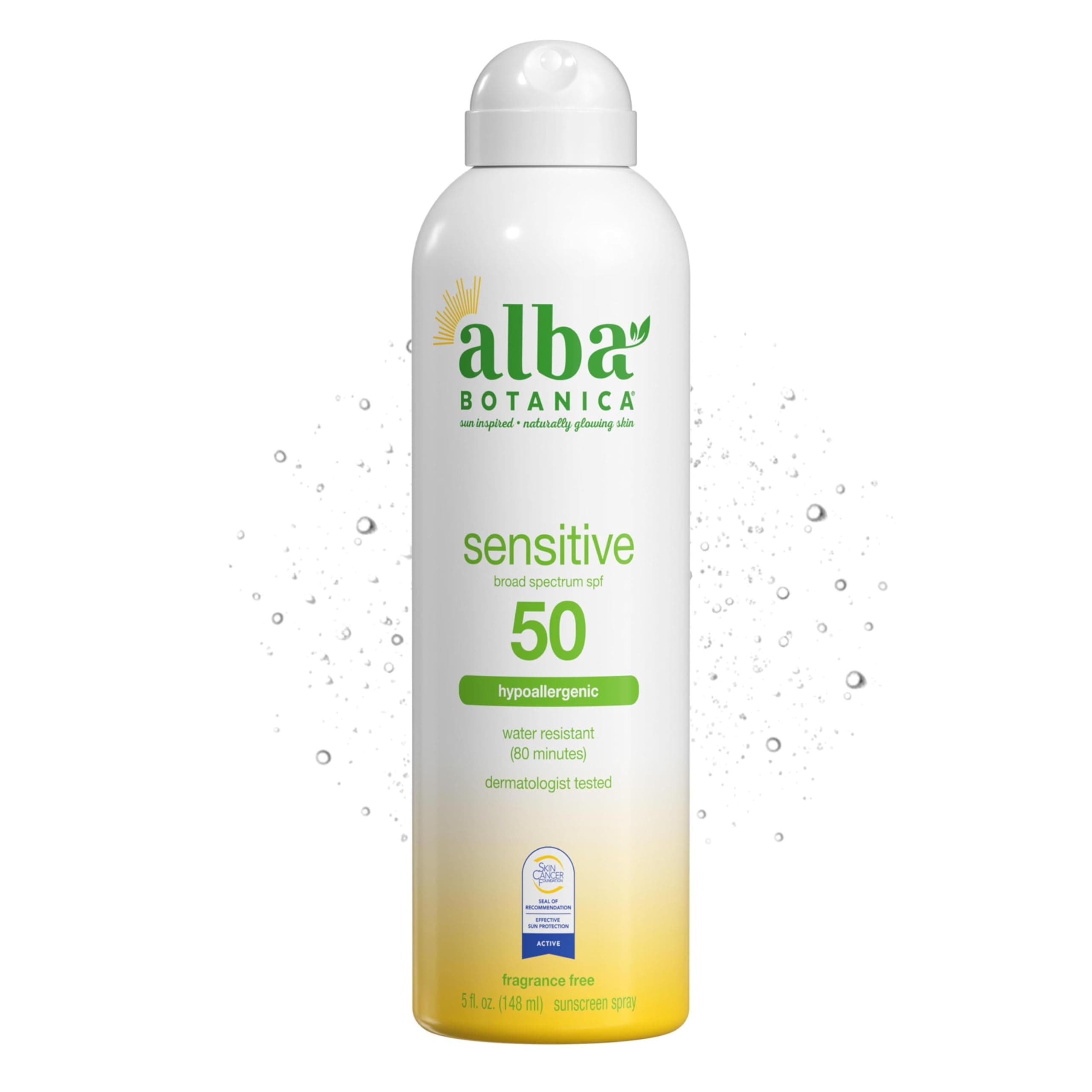 Alba Botanica Sensitive SPF 50 Sunscreen