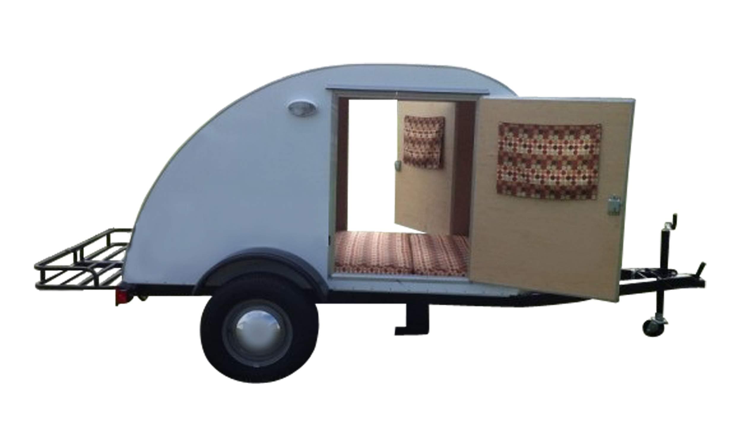 Teardrop Trailer Plans - Lightweight Camper for Motorcycle/Small Car Build