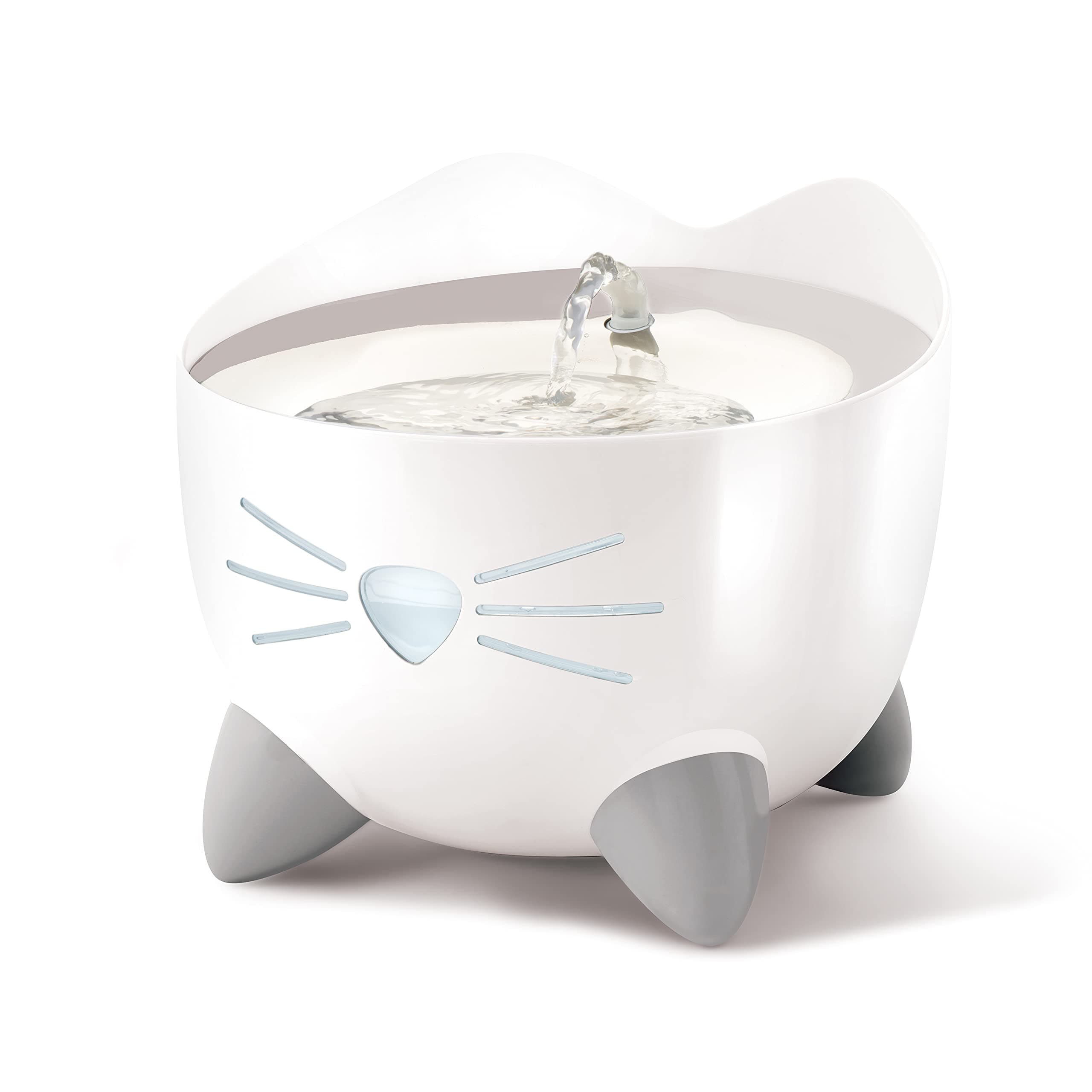 Catit PIXI Cat Drinking Fountain, Running Water Fountain, Stainless Steel