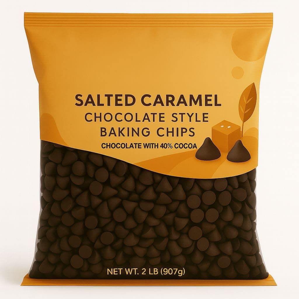 Salted CaramelLily Chocolate Baking Chips (2 Pounds, Salted Caramel)