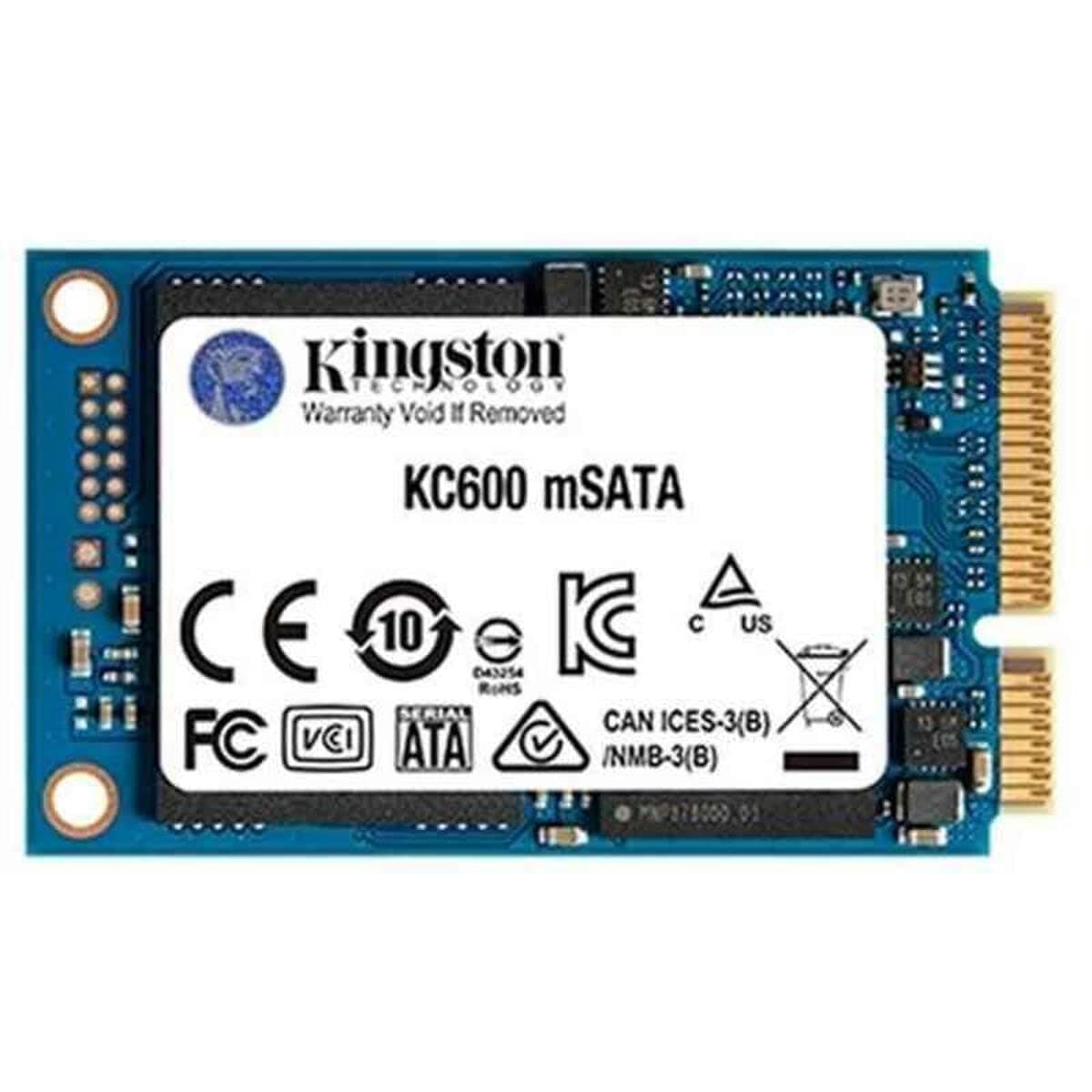 KC600 SSD 256GB SATA3 mSATA - SKC600MS/256G