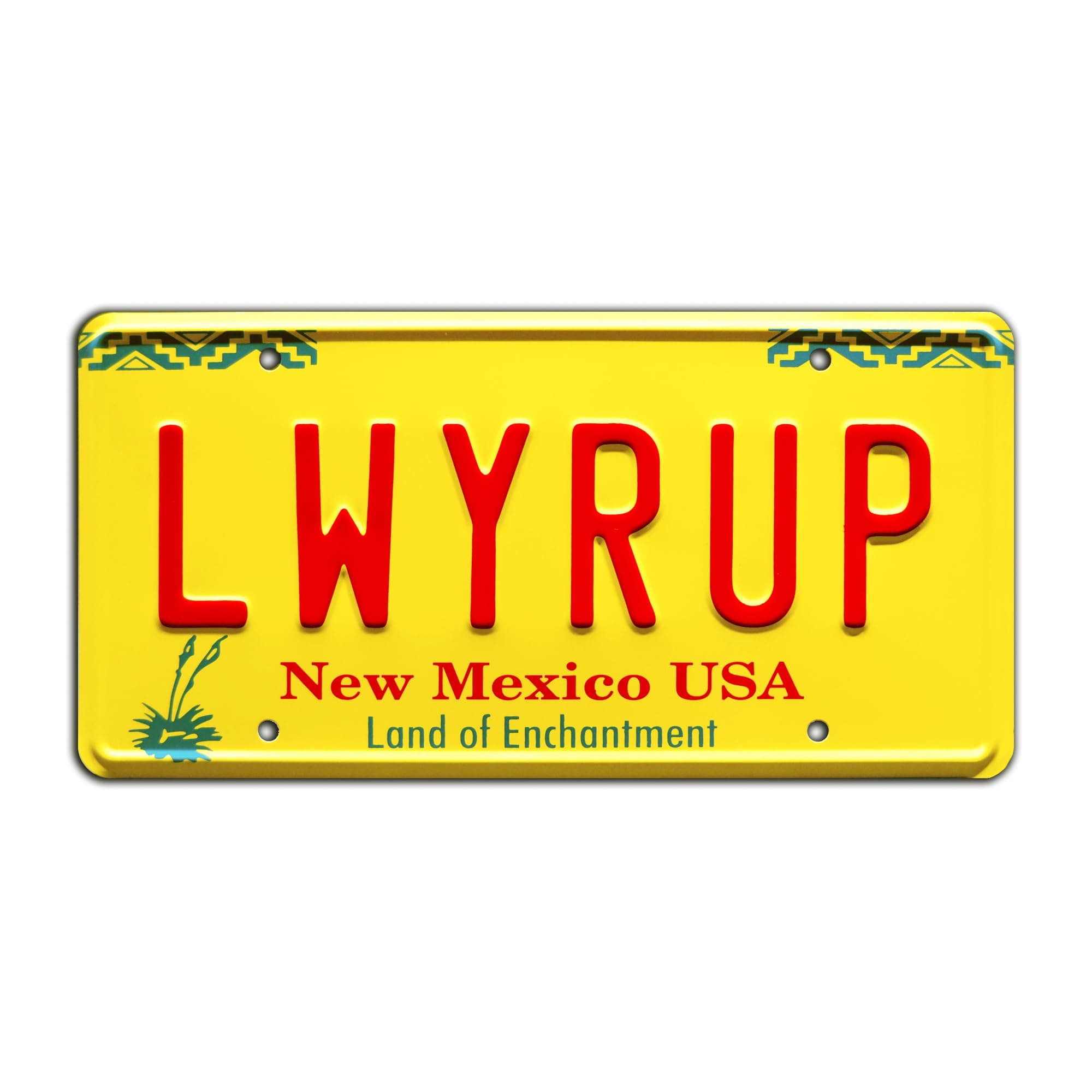 Breaking Bad | LWYRUP | Metal Stamped License Plate