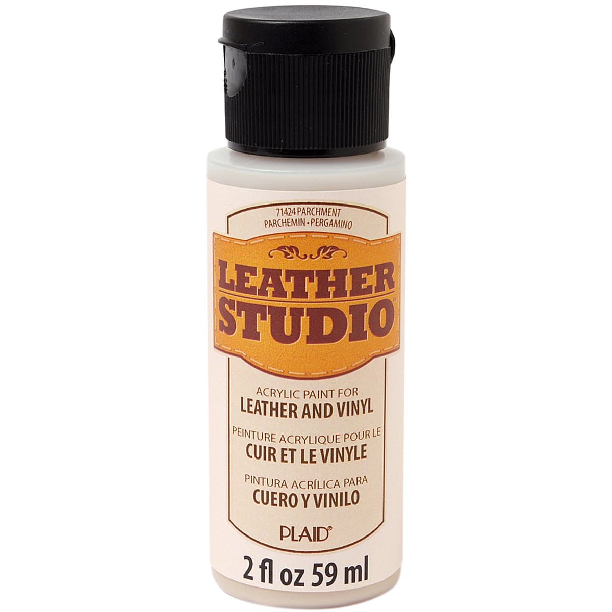 Leather StudioLeather Paint (2-Ounce), 71424 Parchment