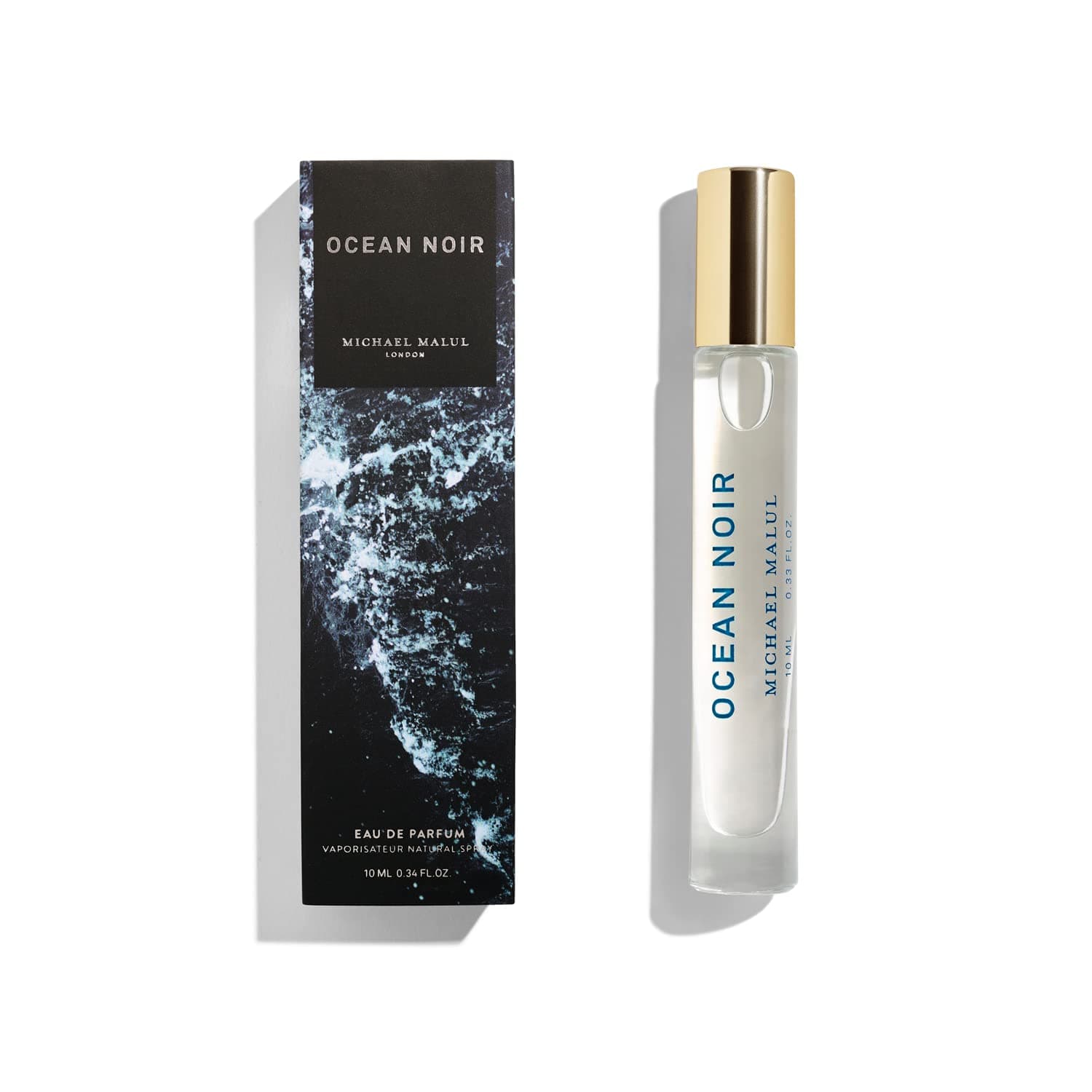 Michael Malul Ocean Noir Men's Fragrance Eau de Parfum, 10 ML Travel Size Cologne