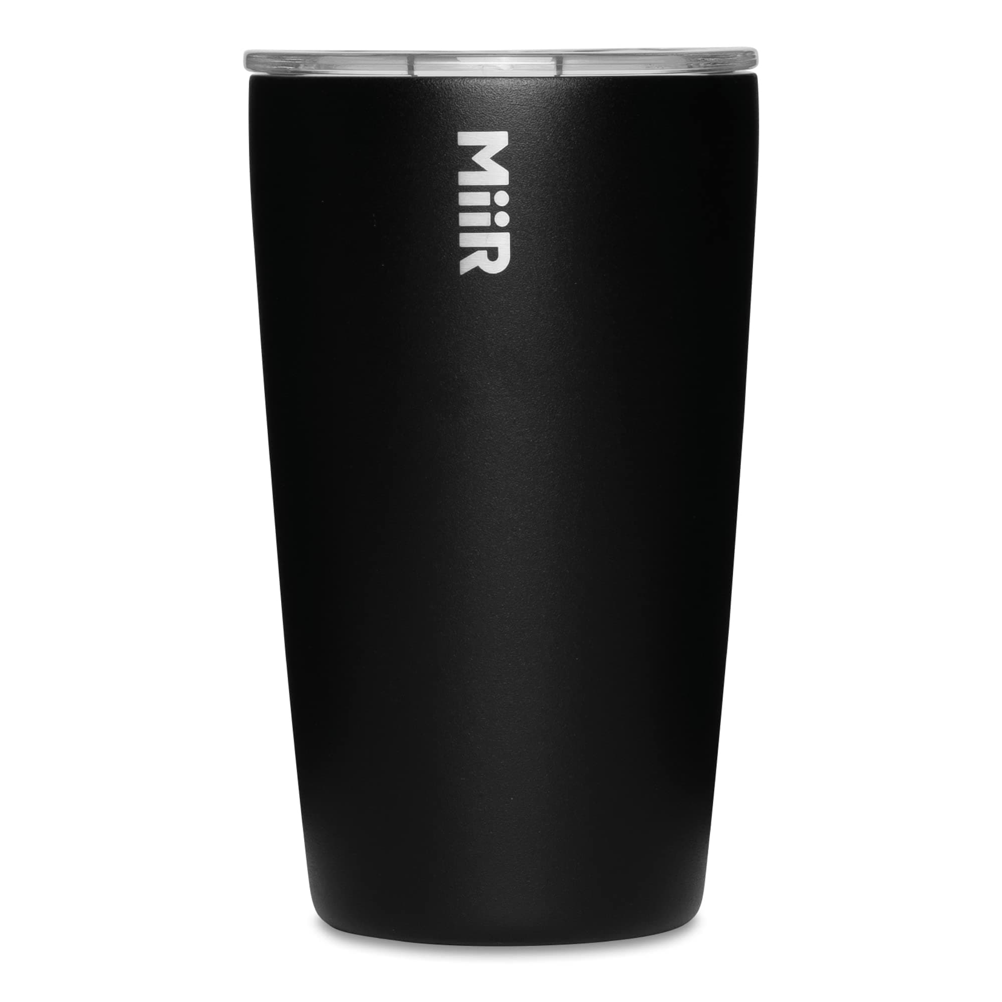 Tumbler, Vacuum Insulated, Stainless Steel with Slide Lid, Cup Holder Compatible & BPA Free, Black, 12 Fluid Ounces