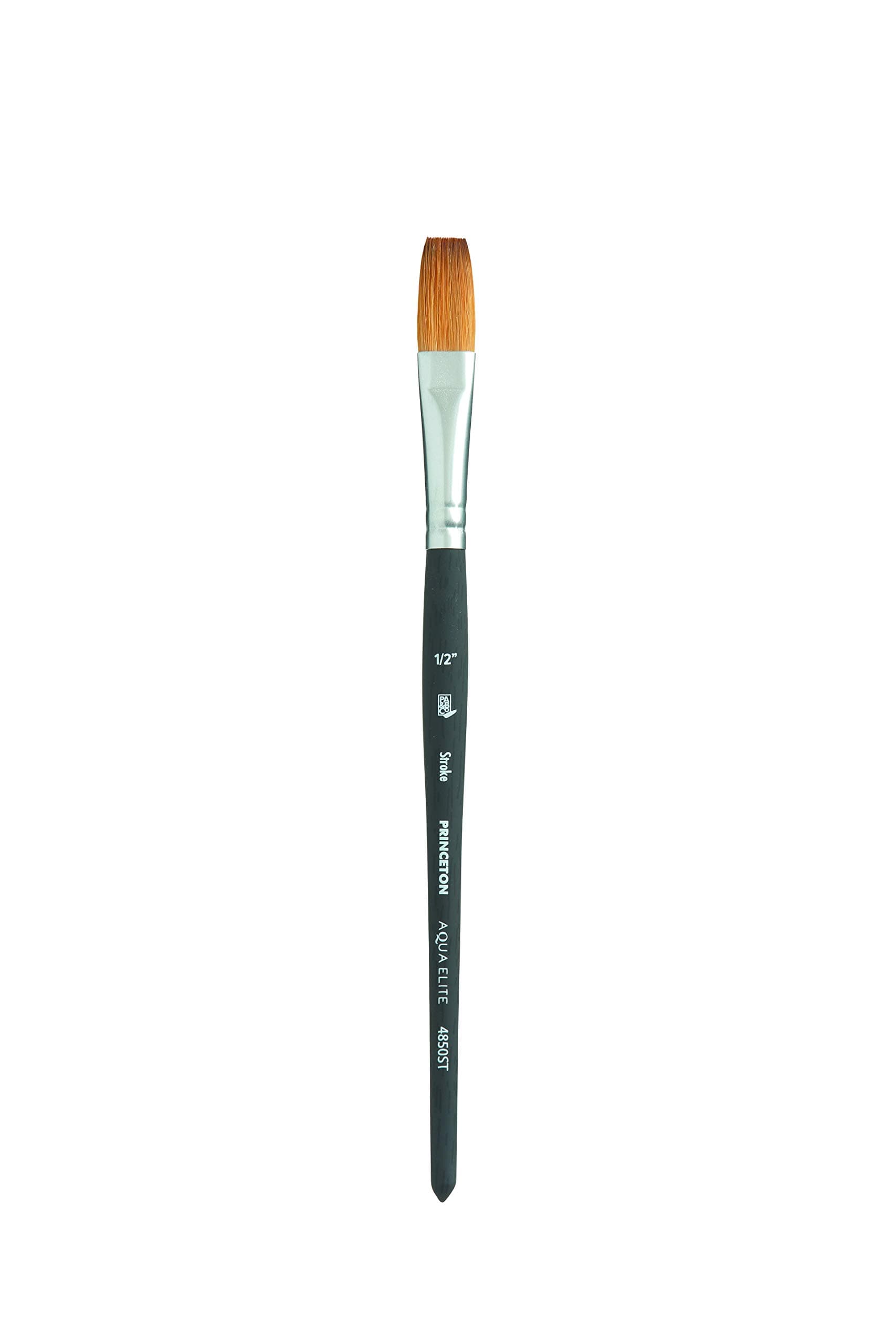 PRINCETON ARTIST BRUSH CO. Elite Synthetic Kolinsky Sable Watercolor , Stroke, 1/2"